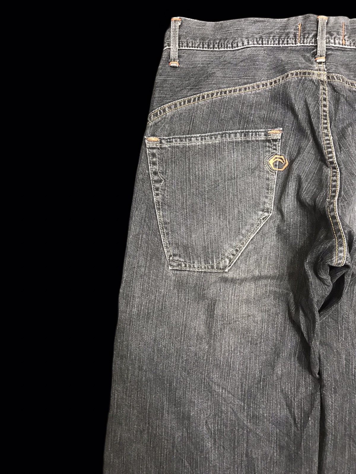 Edwin 💥BAGGY💥EDWIN FUNCTION WIDE BAGGY BLACK WASH AIR DENIM F383 Size US 32 / EU 48 - 11 Thumbnail