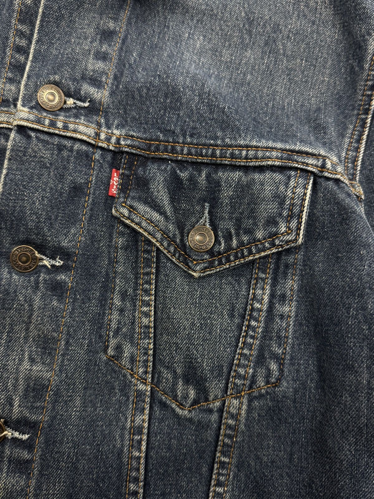 Levi's Levis Vintage 90s y2k Denim Jacket Size US XL / EU 56 / 4 - 6 Thumbnail