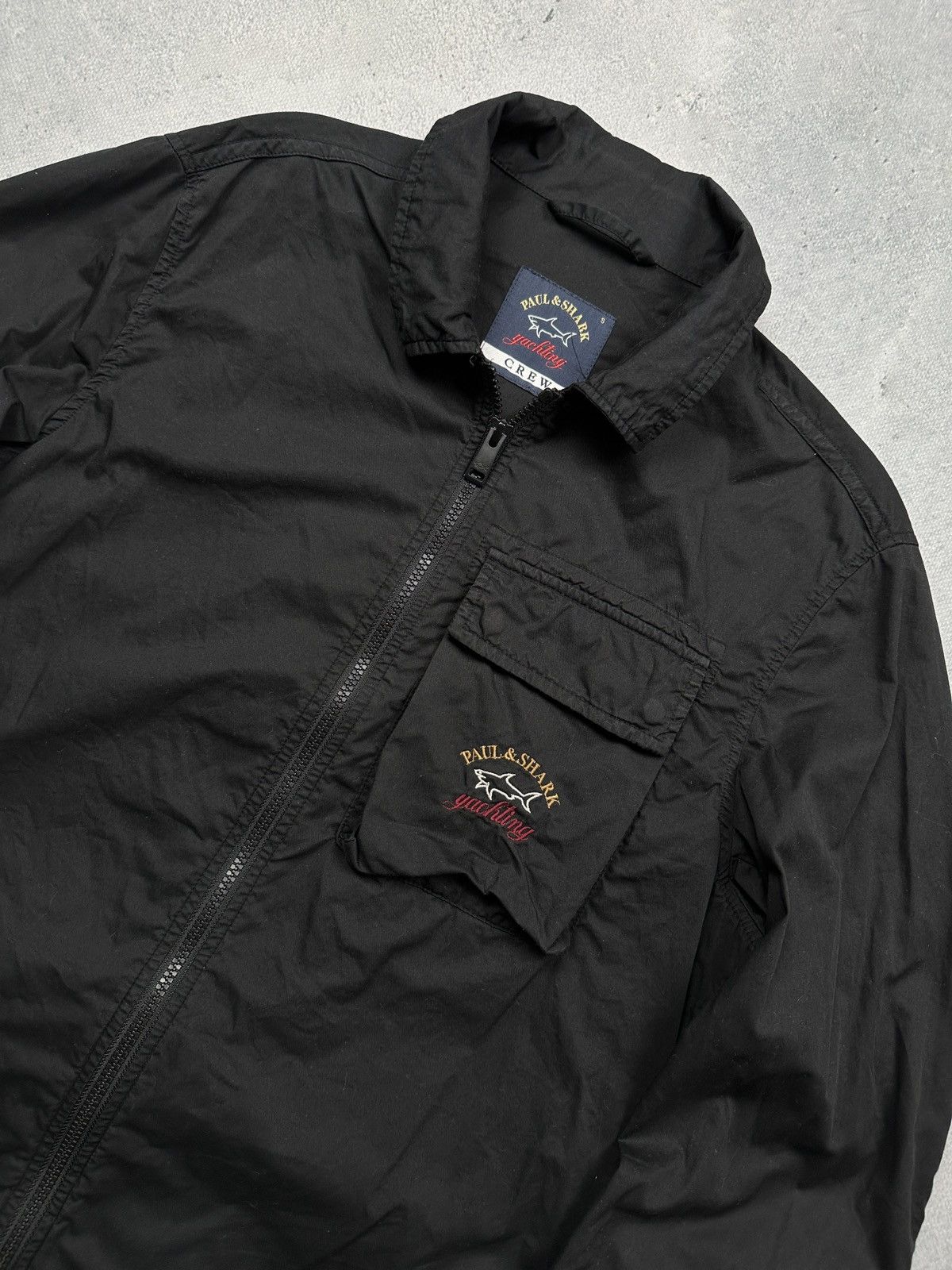 Paul & Shark Paul & Shark Yachting Crew Casual Jacket Cotton Black 00s Size US S / EU 44-46 / 1 - 11 Thumbnail