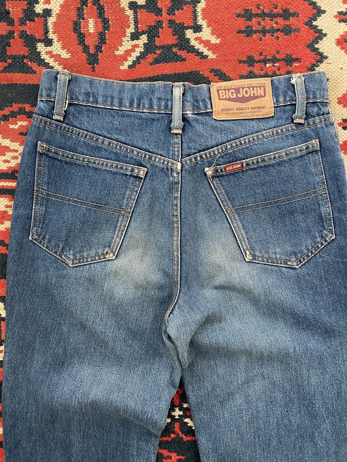 Big John Vintage Flare Big-John Denim Jeans Bootcut Size US 30 / EU 46 - 7 Thumbnail