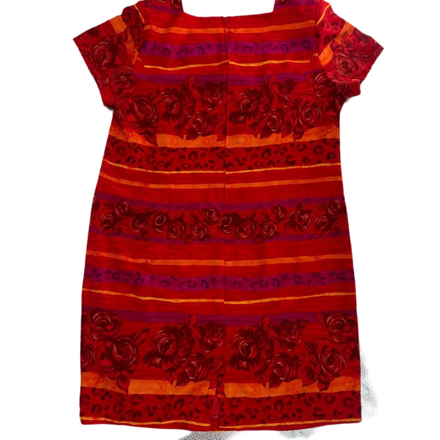 Other Jessica Howard Statement Dress - Bold Floral Stripe - S 18 Size XXL / US 16-18 / IT 52-54 - 2 Thumbnail
