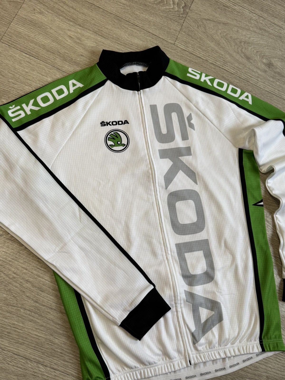 Bicycle 🔷Official Skoda Team Cycling Jersey Long Sleeve🔷 Size US XL / EU 56 / 4 - 3 Thumbnail