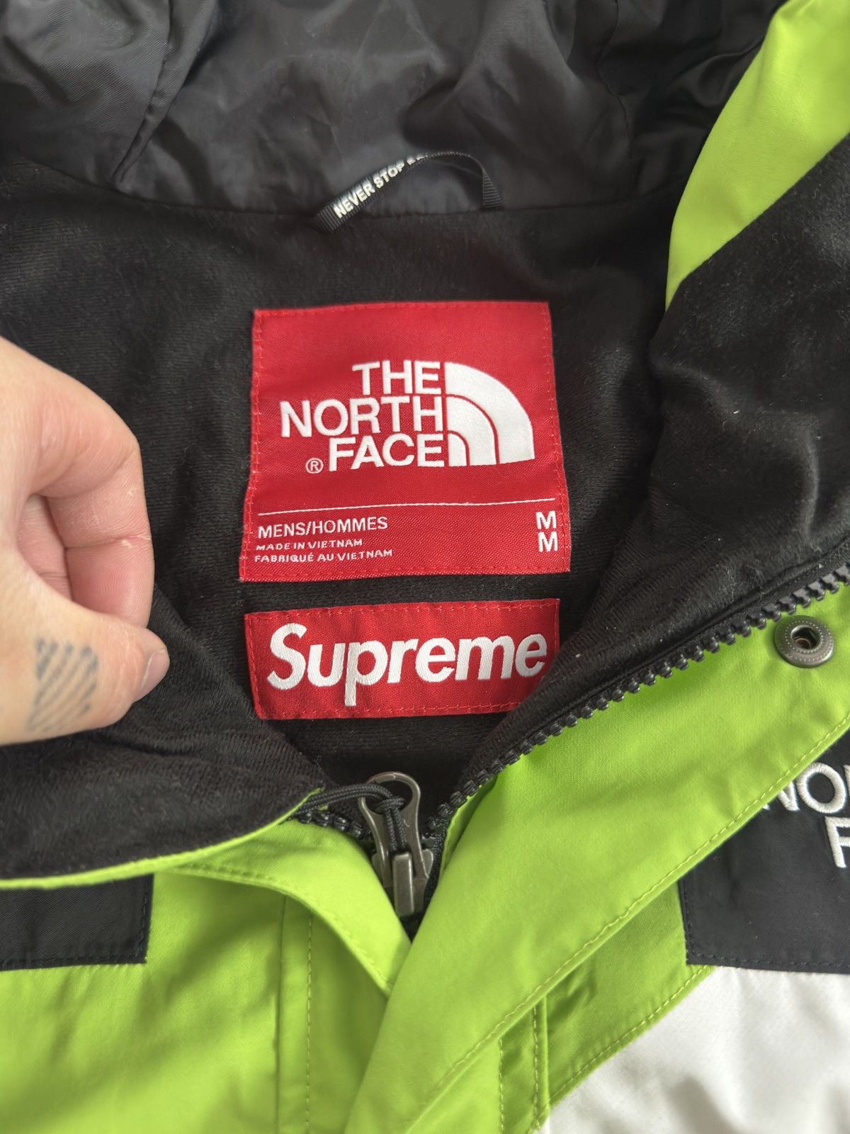 Supreme supreme x the north face s logo windbreaker Size US M / EU 48-50 / 2 - 3 Thumbnail