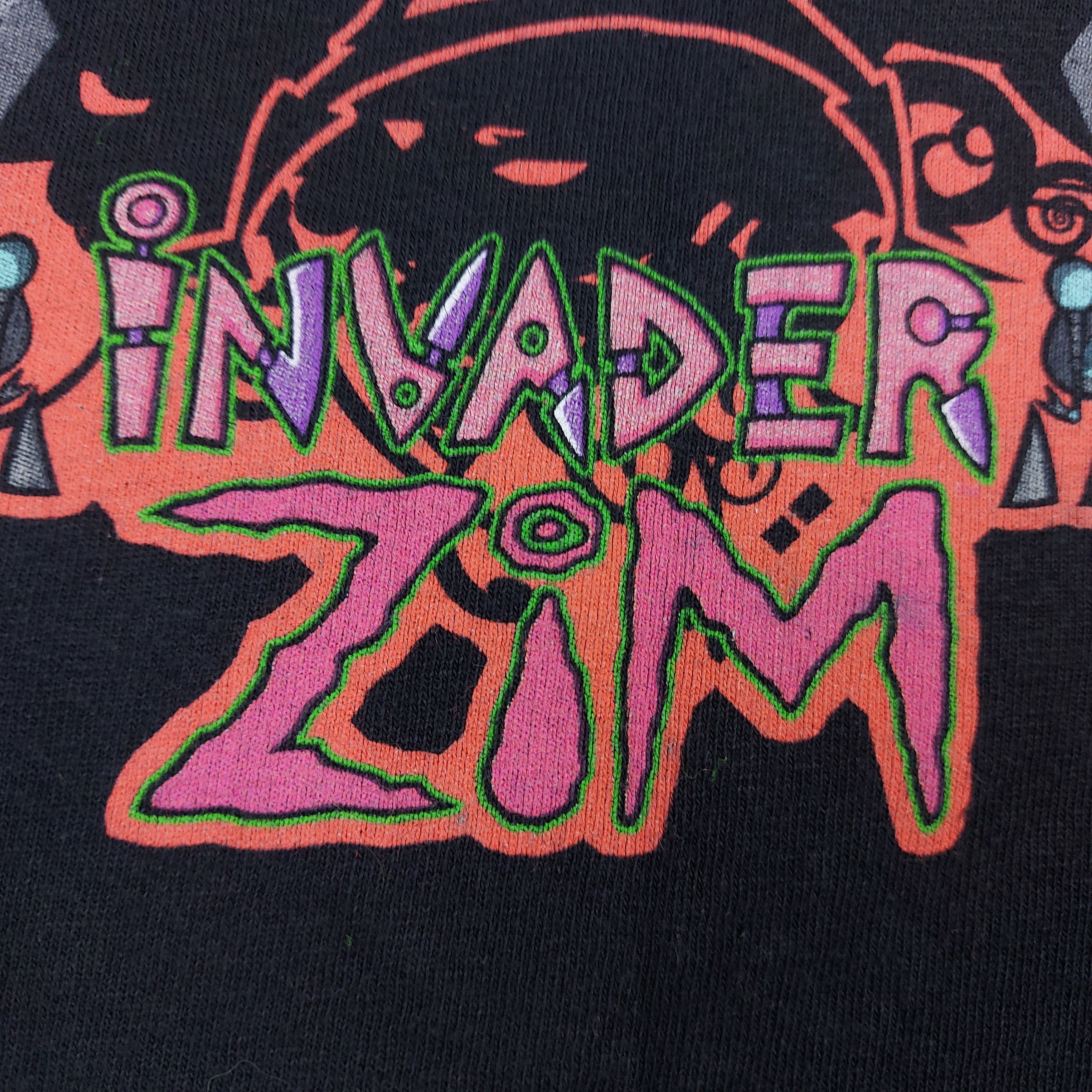 Cartoon Network Vintage Invader Zim Nickelodeon Animation Studio TEE Size US XL / EU 56 / 4 - 4 Thumbnail