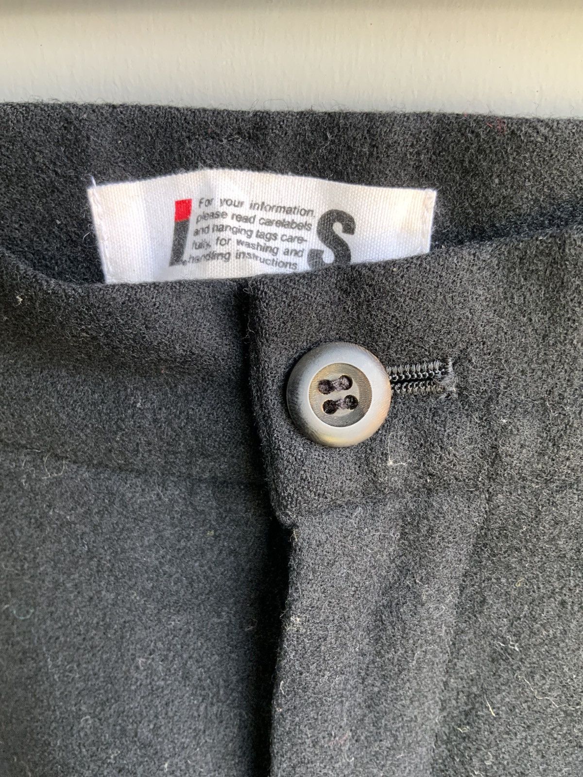 Issey Miyake vintage issey miyake woll long pants Size US 26 / EU 42 - 2 Thumbnail