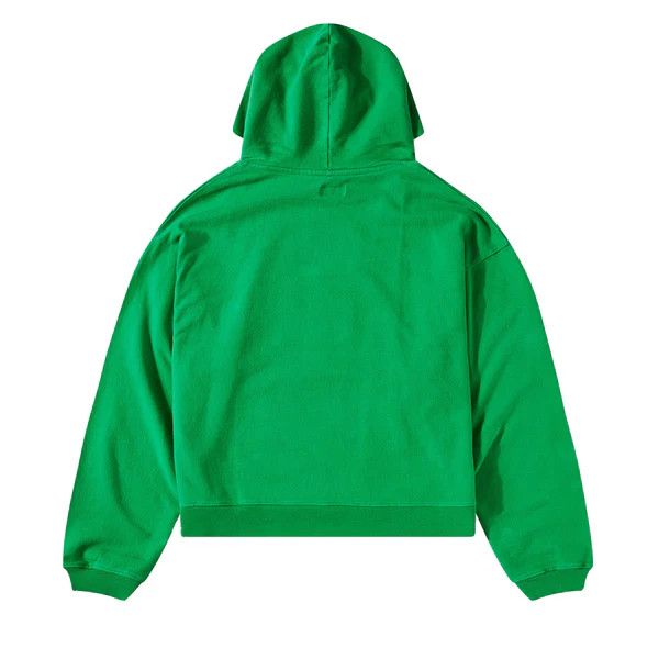 ERL o1mle0724 Leaf-Print Cotton Hoodies in Green Size US S / EU 44-46 / 1 - 2 Thumbnail