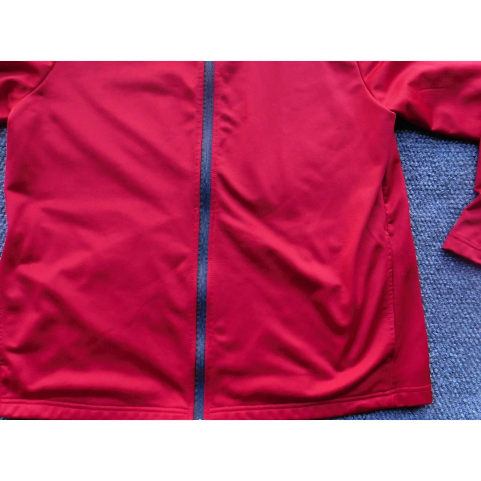 Vintage AND1 Jacket Mens XL Red Black Full Zip Performance Track Warm Up Athletic Top Size US XL / EU 56 / 4 - 6 Thumbnail