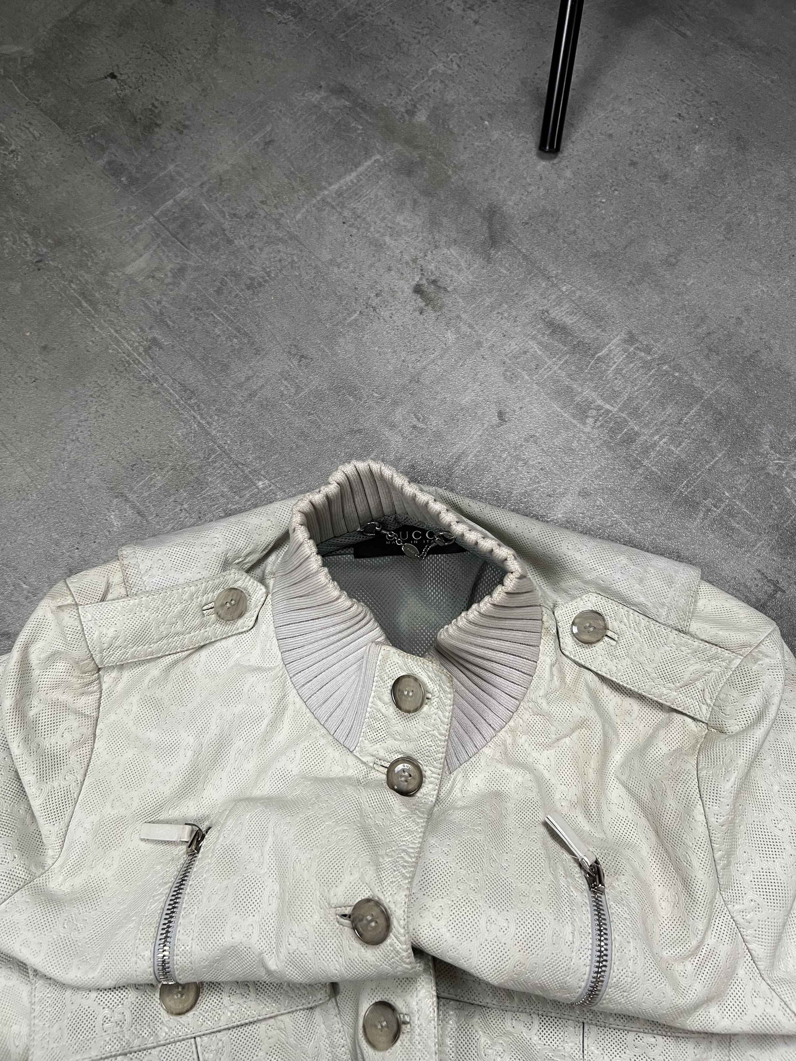 Gucci gucci monogram leather jacket size 46 M Size M / US 6-8 / IT 42-44 - 19 Thumbnail