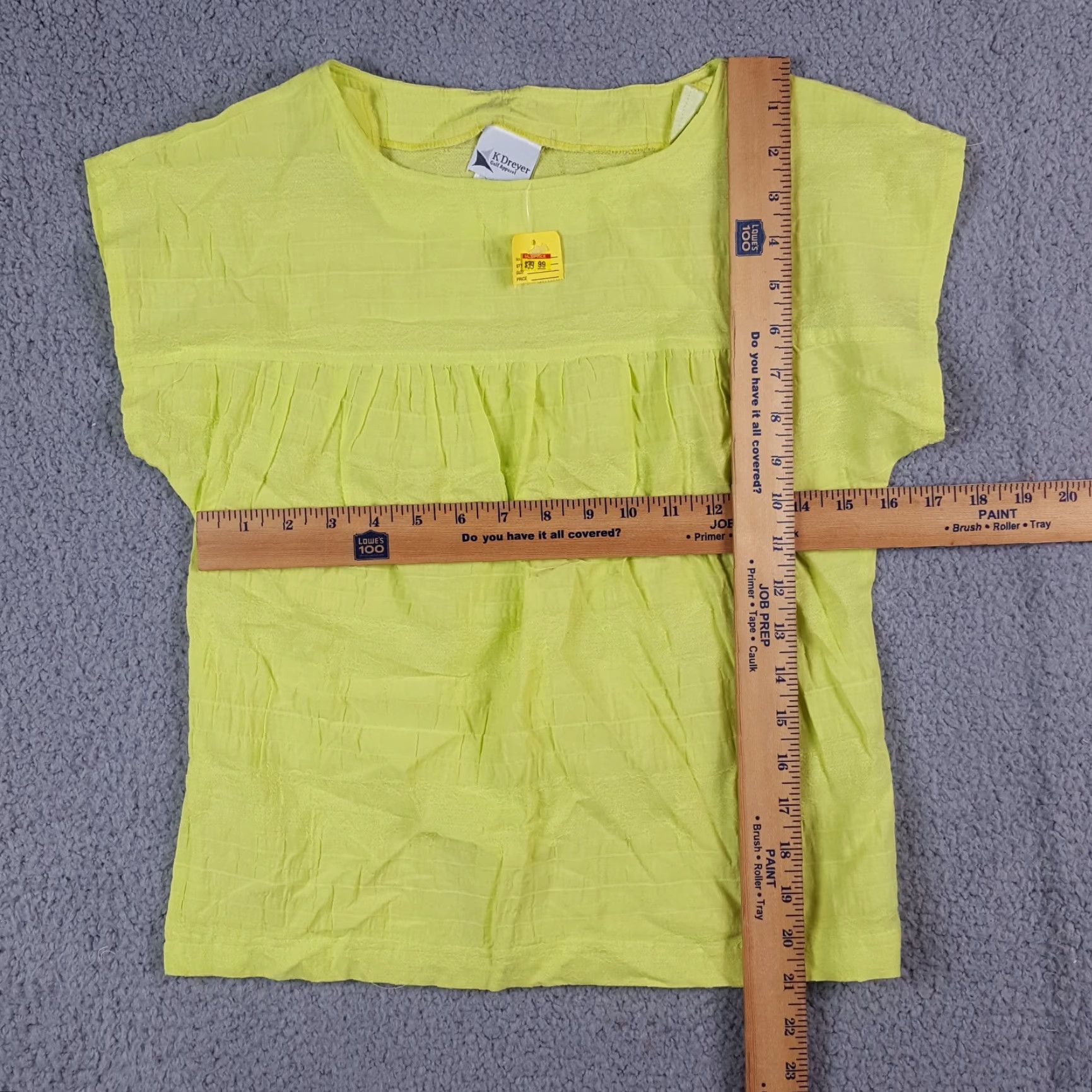 Vintage VINTAGE Lime Lightweight Preppy Pullover Neon Women's Size S Retro T Shirt Top Size S / US 4 / IT 40 - 6 Thumbnail