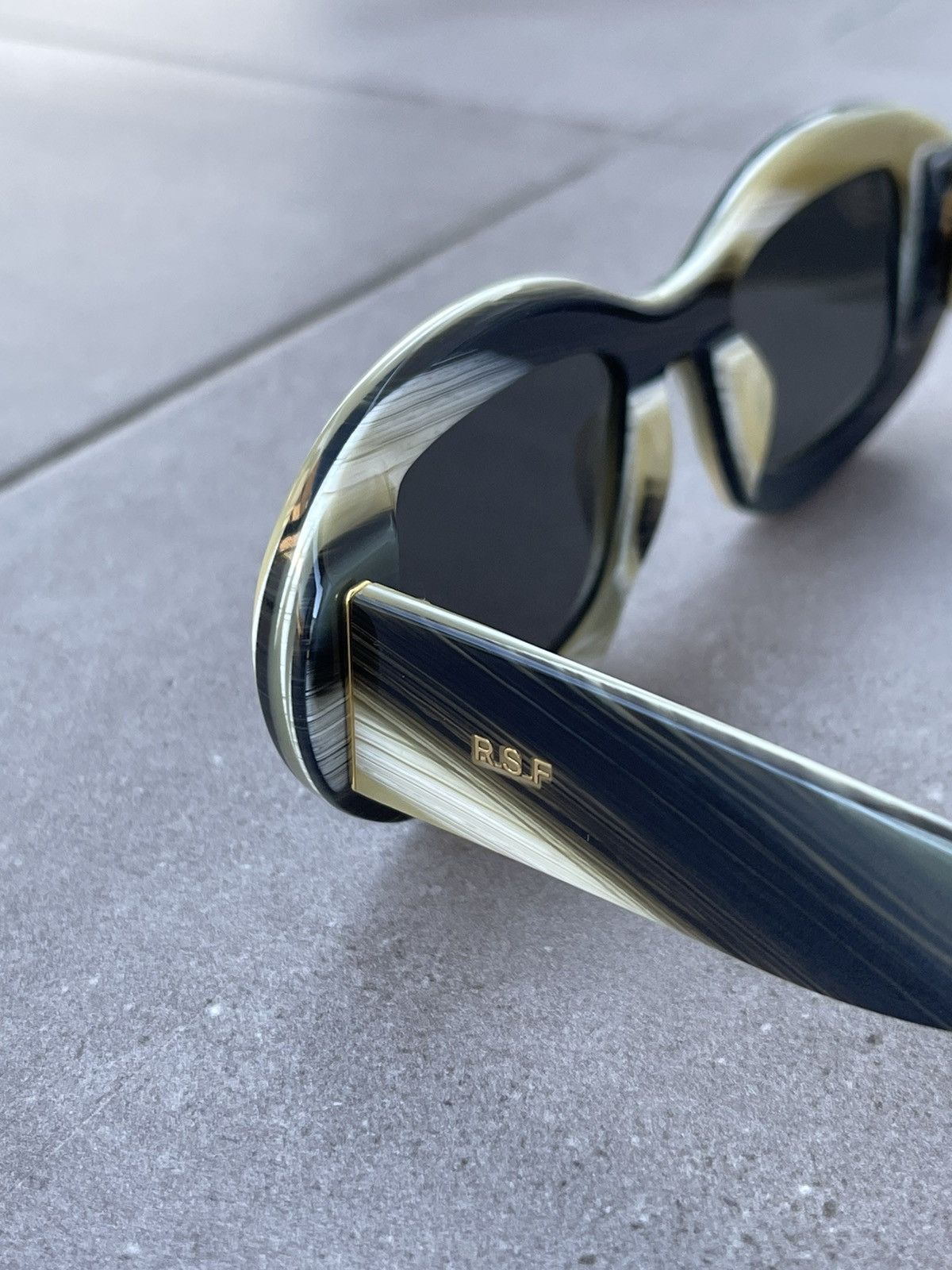 Retrosuperfuture !DS! SS23 Retrosuperfuture Totto Corno Oval Sunglasses Size ONE SIZE - 6 Thumbnail