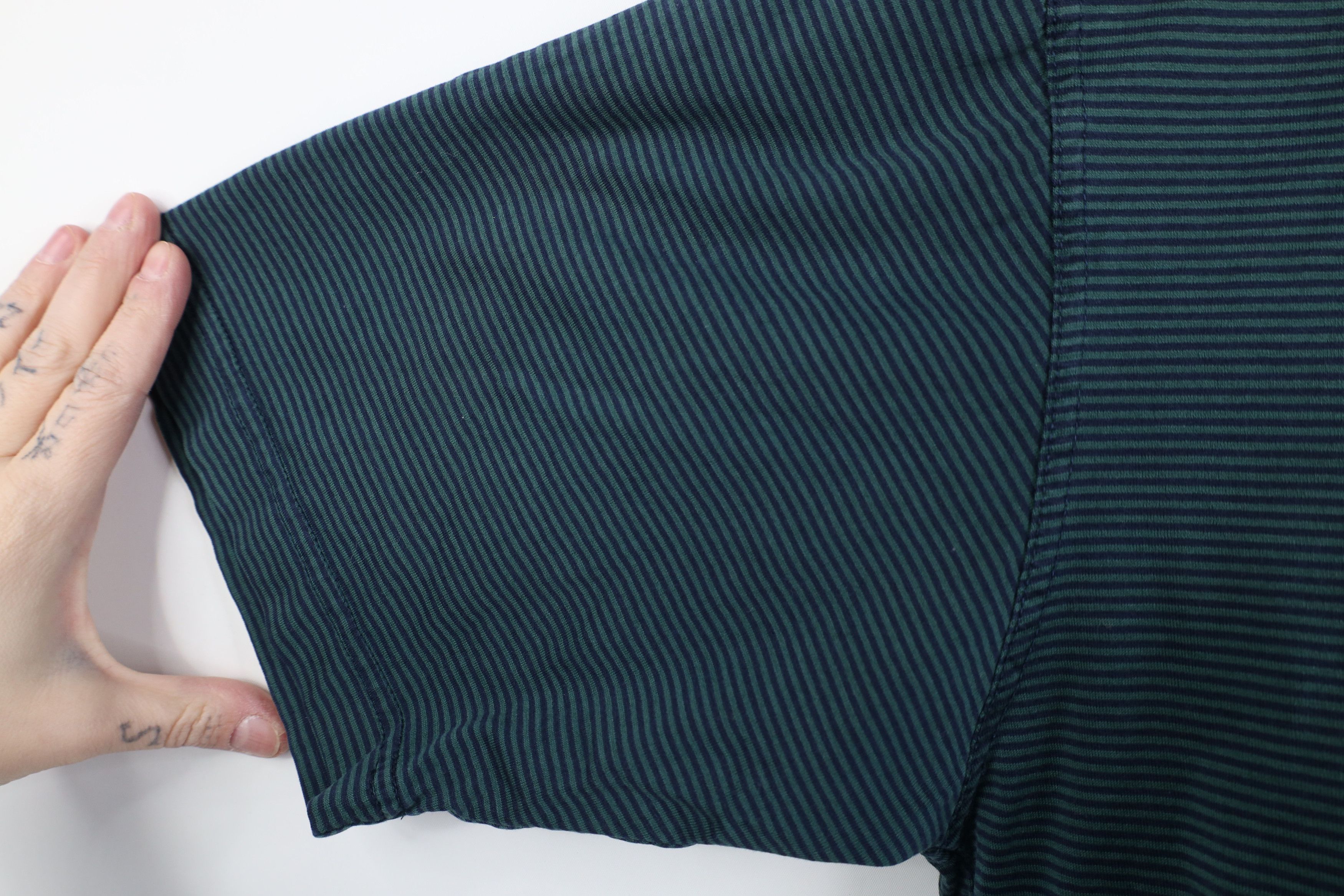 Vintage Vintage 90s Streetwear Soft Cotton Striped Golf Polo Shirt Size US M / EU 48-50 / 2 - 6 Thumbnail