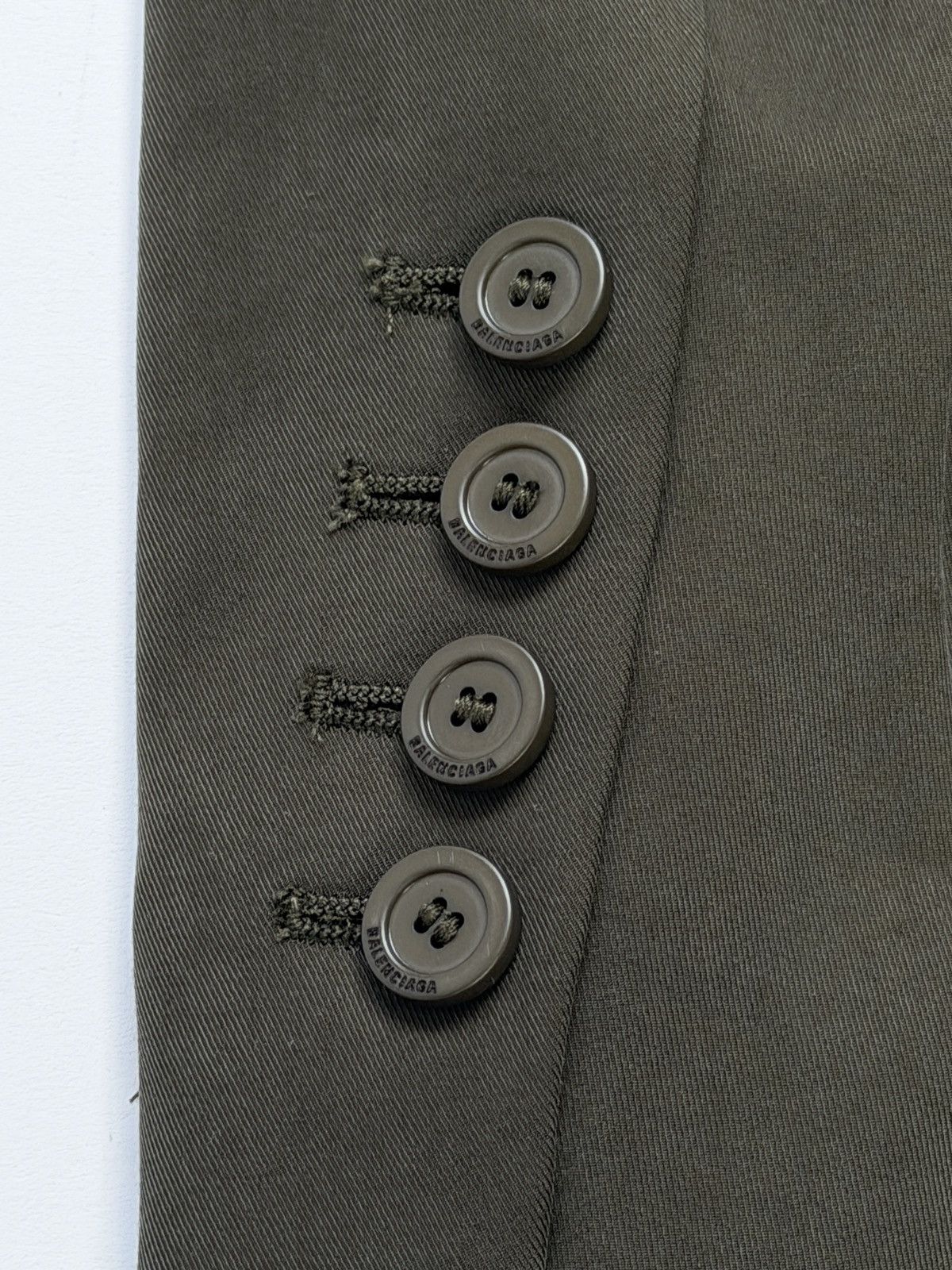 Balenciaga Balenciaga Oversized Wardrobe Stretch Fluid Tailored Blazer Size 40S - 7 Thumbnail
