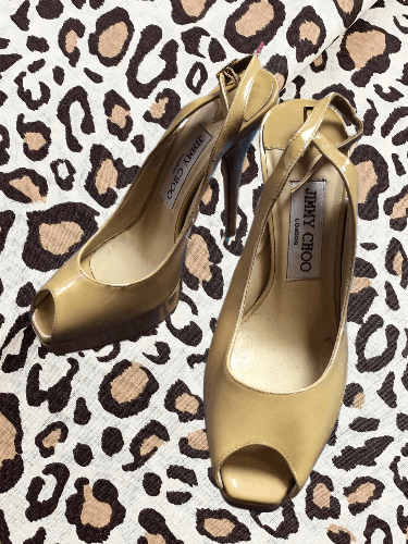 Jimmy Choo VINTAGE Jimmy Choo high heels Size US 5 / IT 35 - 1 Thumbnail