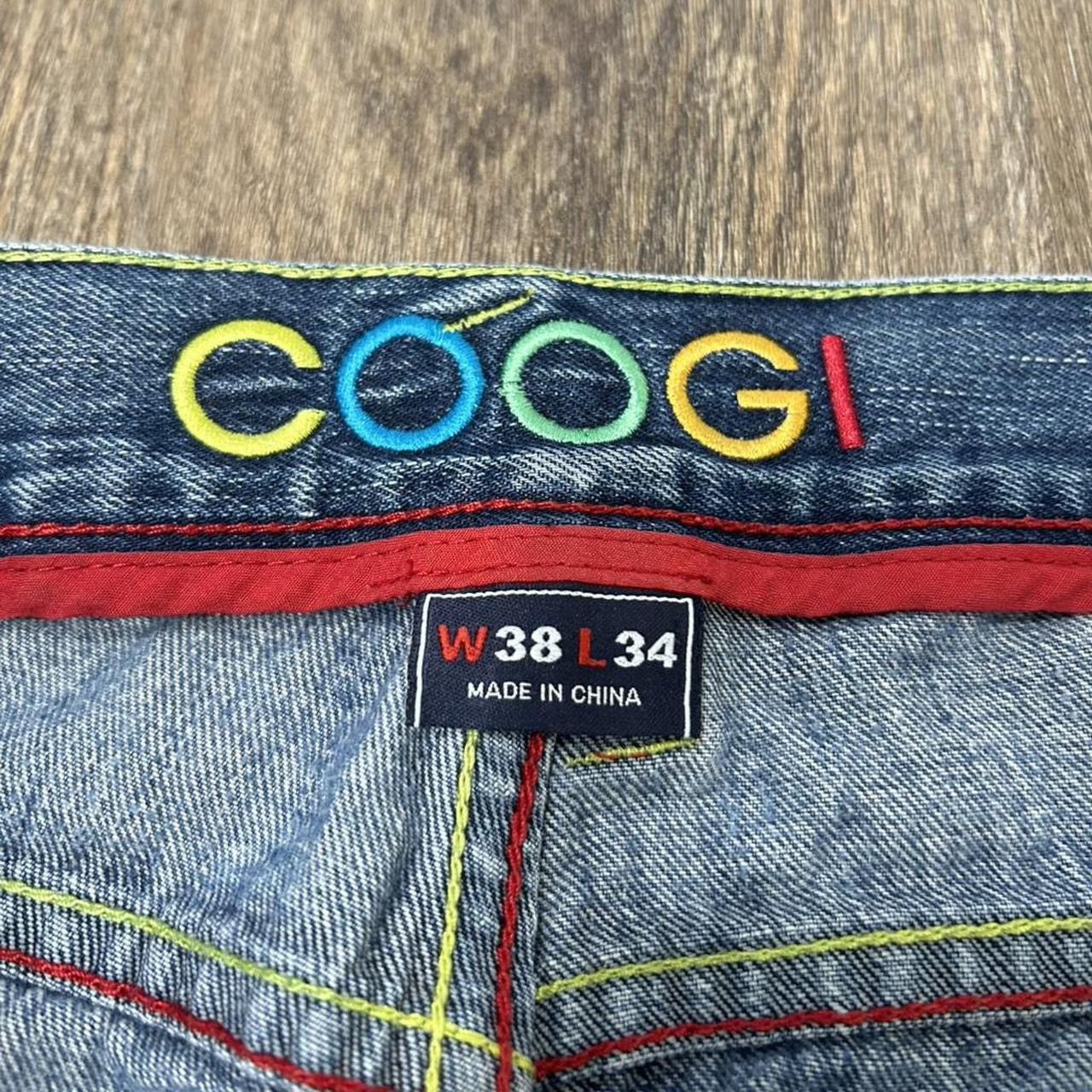 Coogi Y2K Coogi Embroidered Wide Leg Jeans Size 34 Size US 34 / EU 50 - 3 Thumbnail