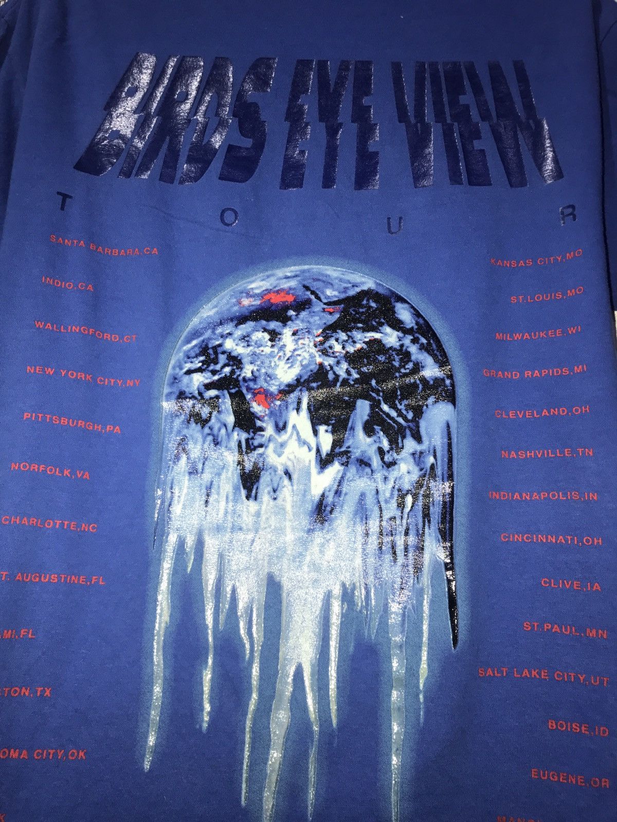 Japanese Brand × Travis Scott Birds Eve View Travis Scott T-Shirt Tour 2017 Size US L / EU 52-54 / 3 - 1 Thumbnail
