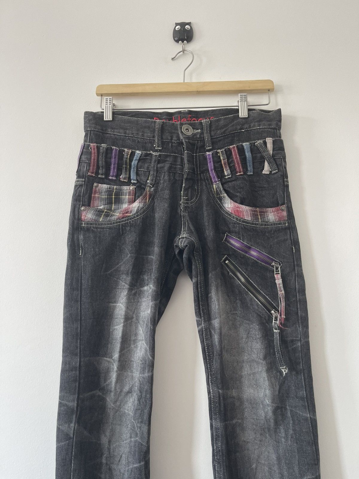 14th Addiction Rare Vintage DOUBLEFOCUS Double Waisted Hysteric Lgb Style Size US 30 / EU 46 - 11 Thumbnail