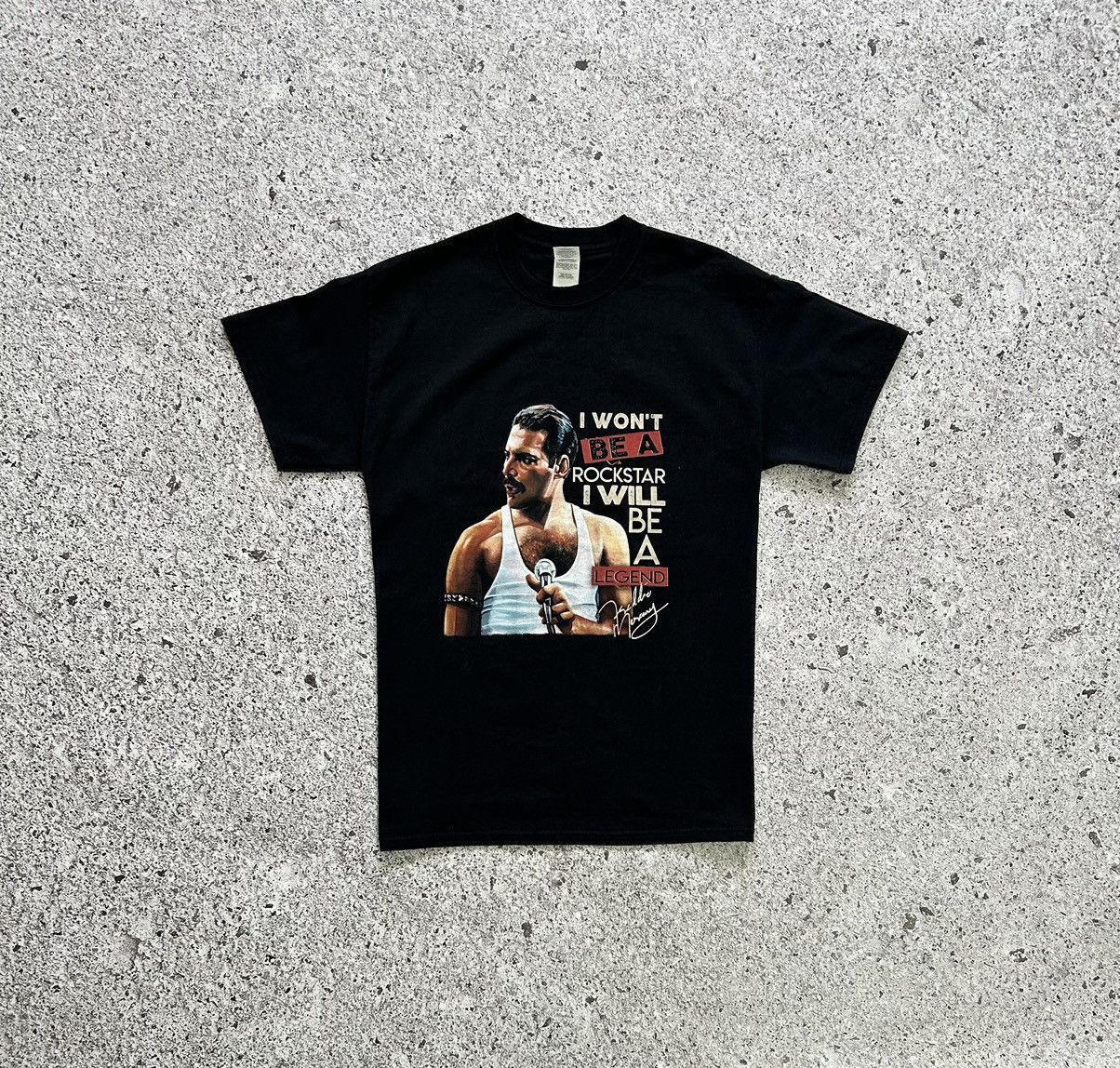 Band Tees I won’t be Rockstar I will be a legend Freddie Mercury Tee Size US M / EU 48-50 / 2 - 2 Thumbnail