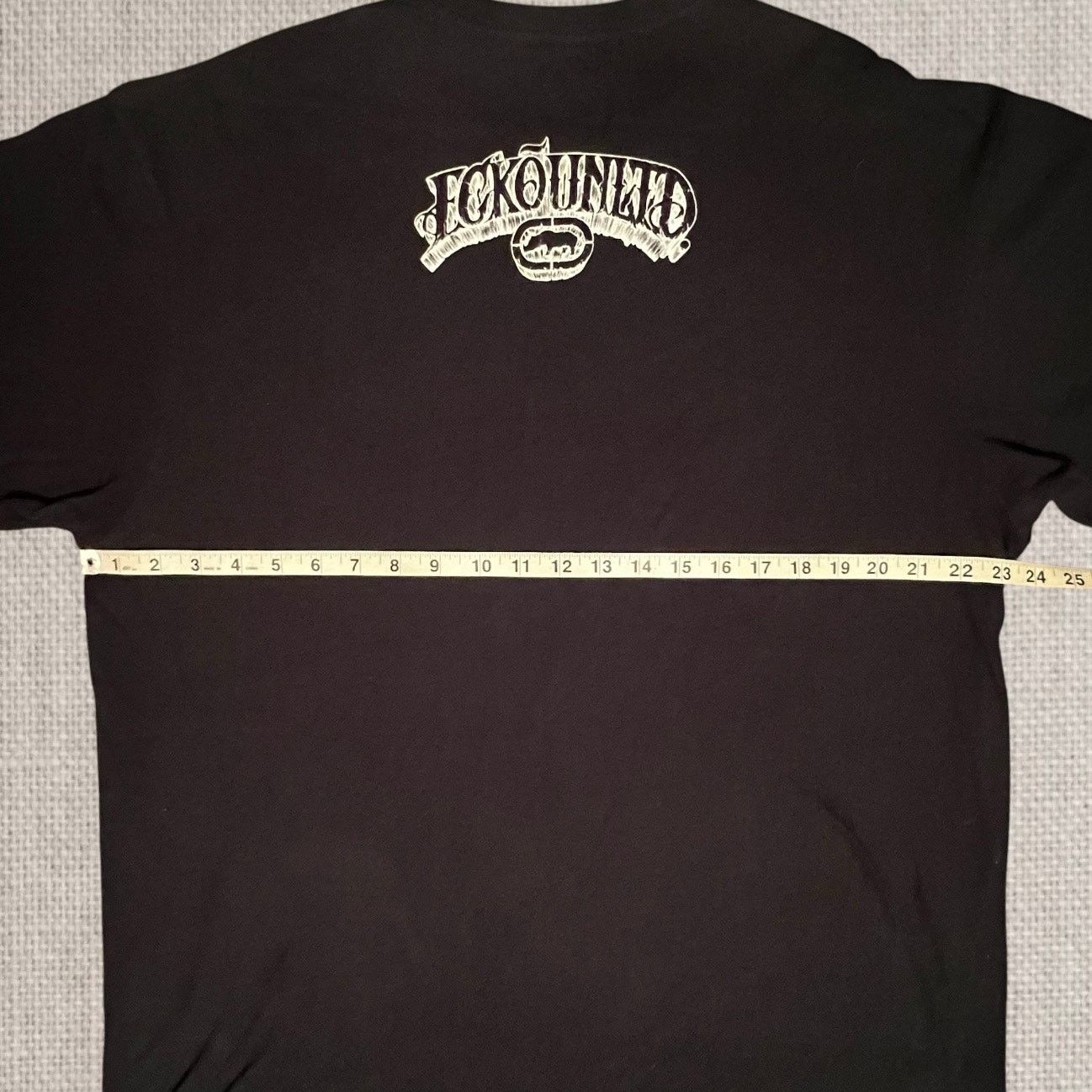 Ecko Unltd. ECKO UNLTD Writing All Wrongs Black Graphic Art T-Shirt XXL Size US XXL / EU 58 / 5 - 5 Thumbnail
