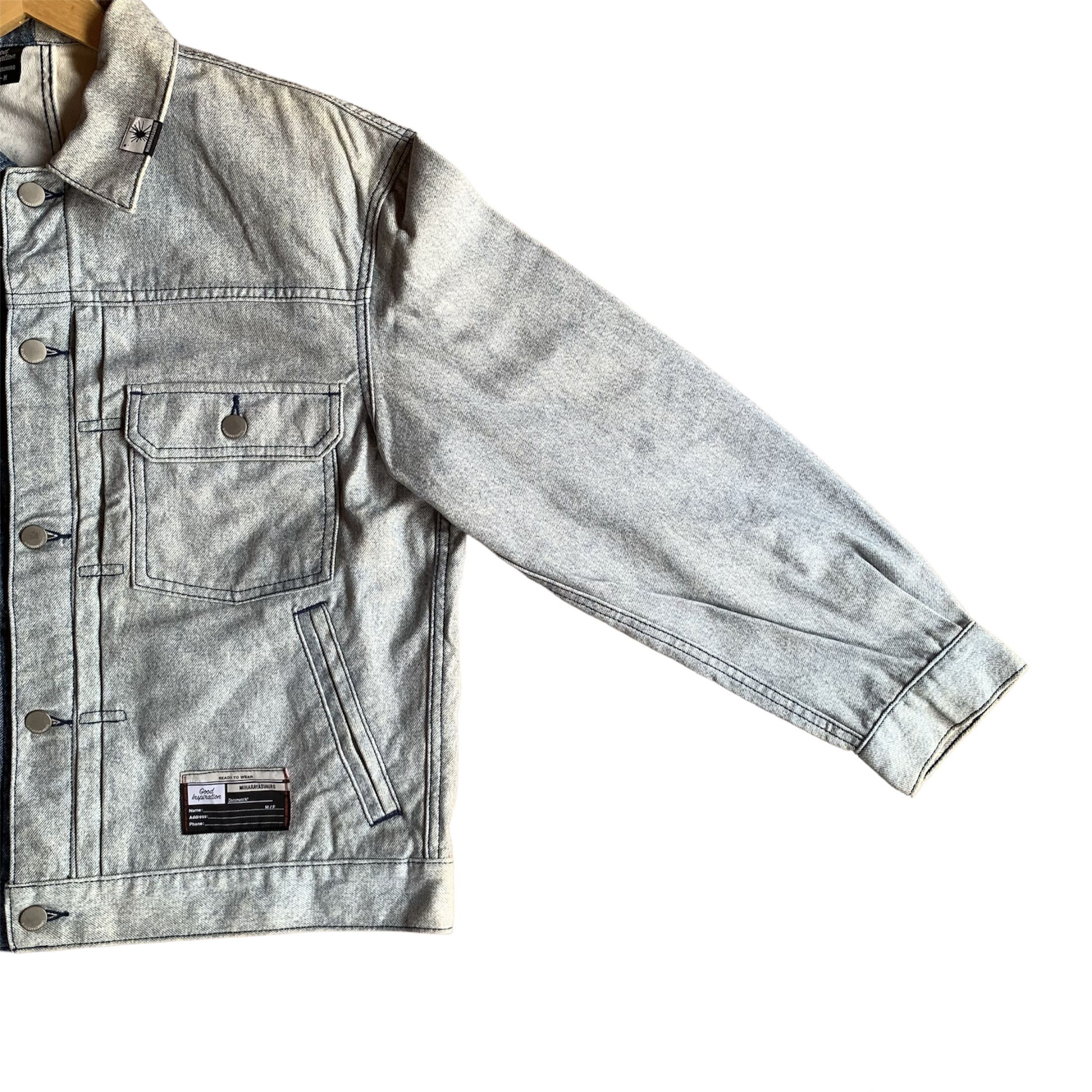 Maison MIHARA YASUHIRO Miharayasuhiro X Gu Denim Jacket Size US M / EU 48-50 / 2 - 6 Thumbnail