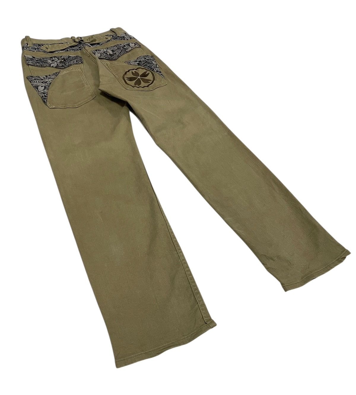 PPFM Vintage Sukajan Jeans Multi Pockets Evisu Style Size US 29 - 3 Thumbnail