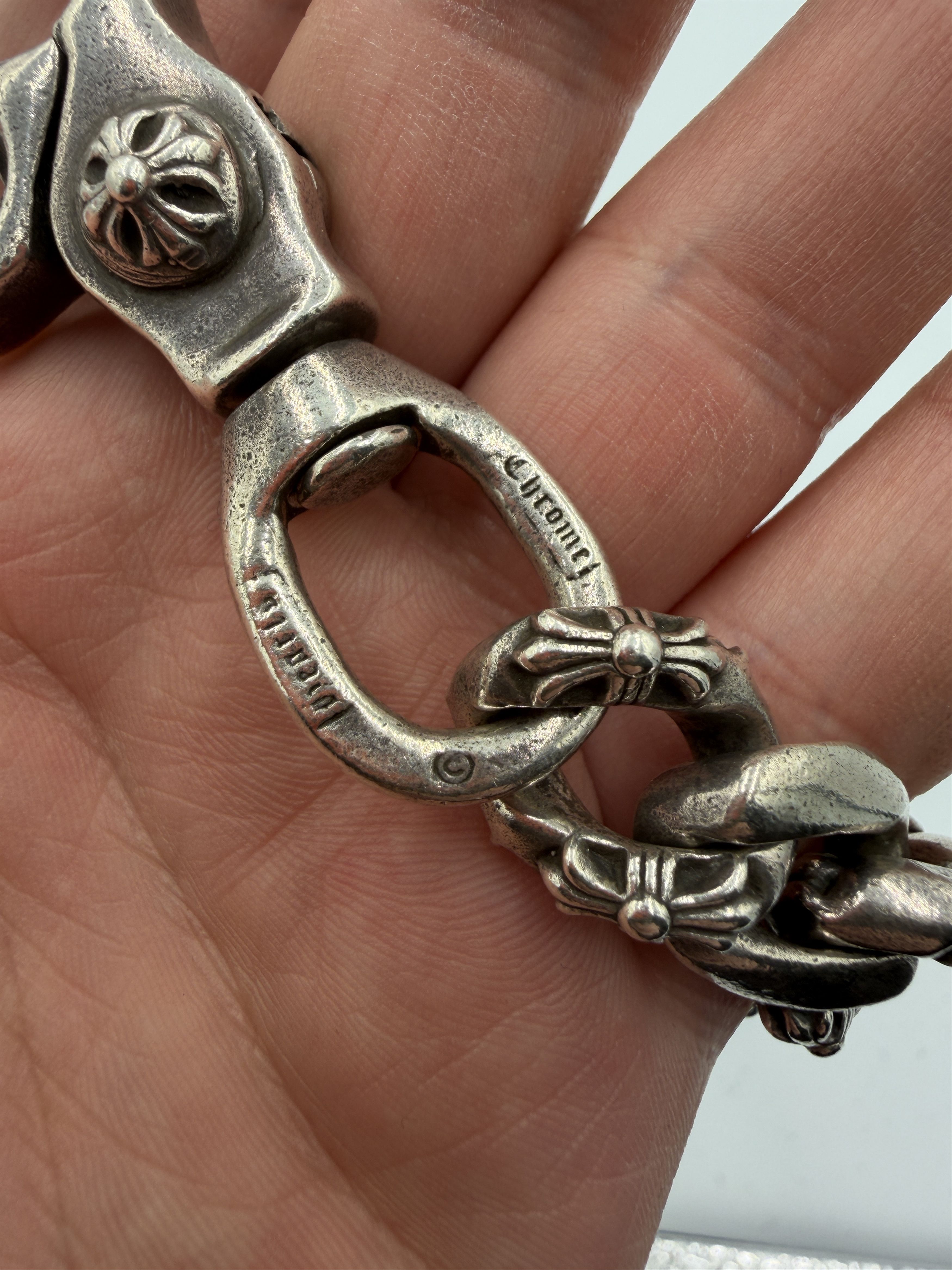 Chrome Hearts Chrome Hearts Silver Fancy Link Wallet Chain Size ONE SIZE - 5 Thumbnail