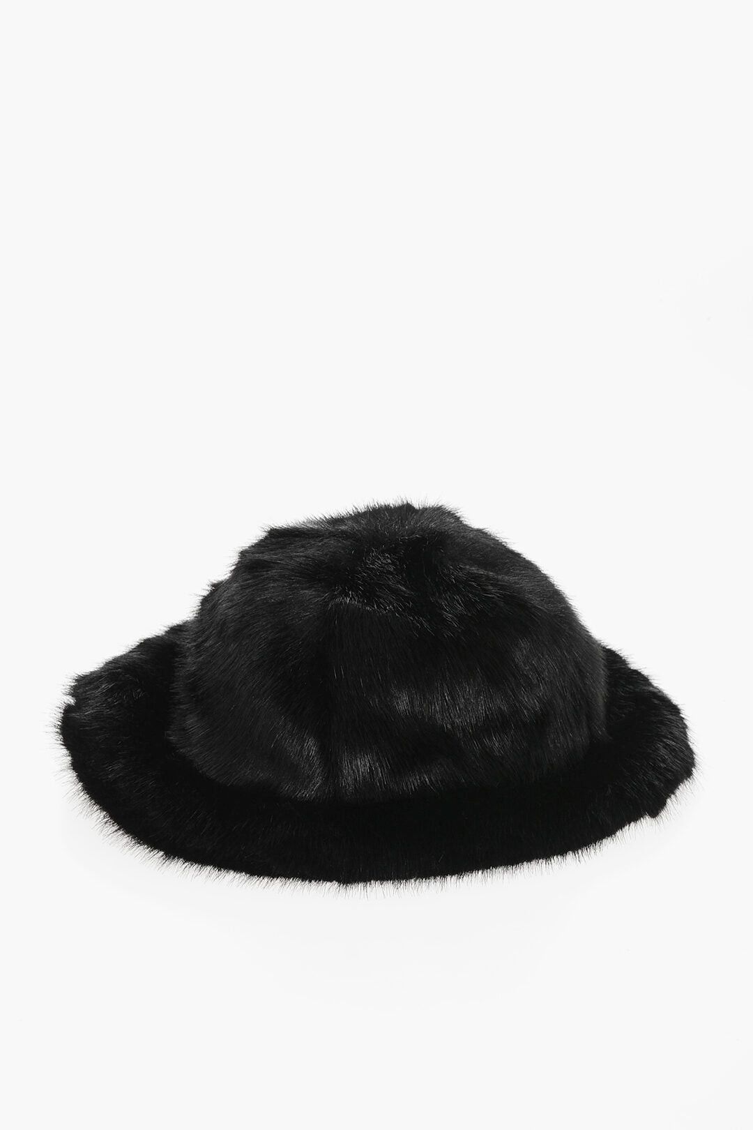 Solid Faux Fur Bucket Hat
