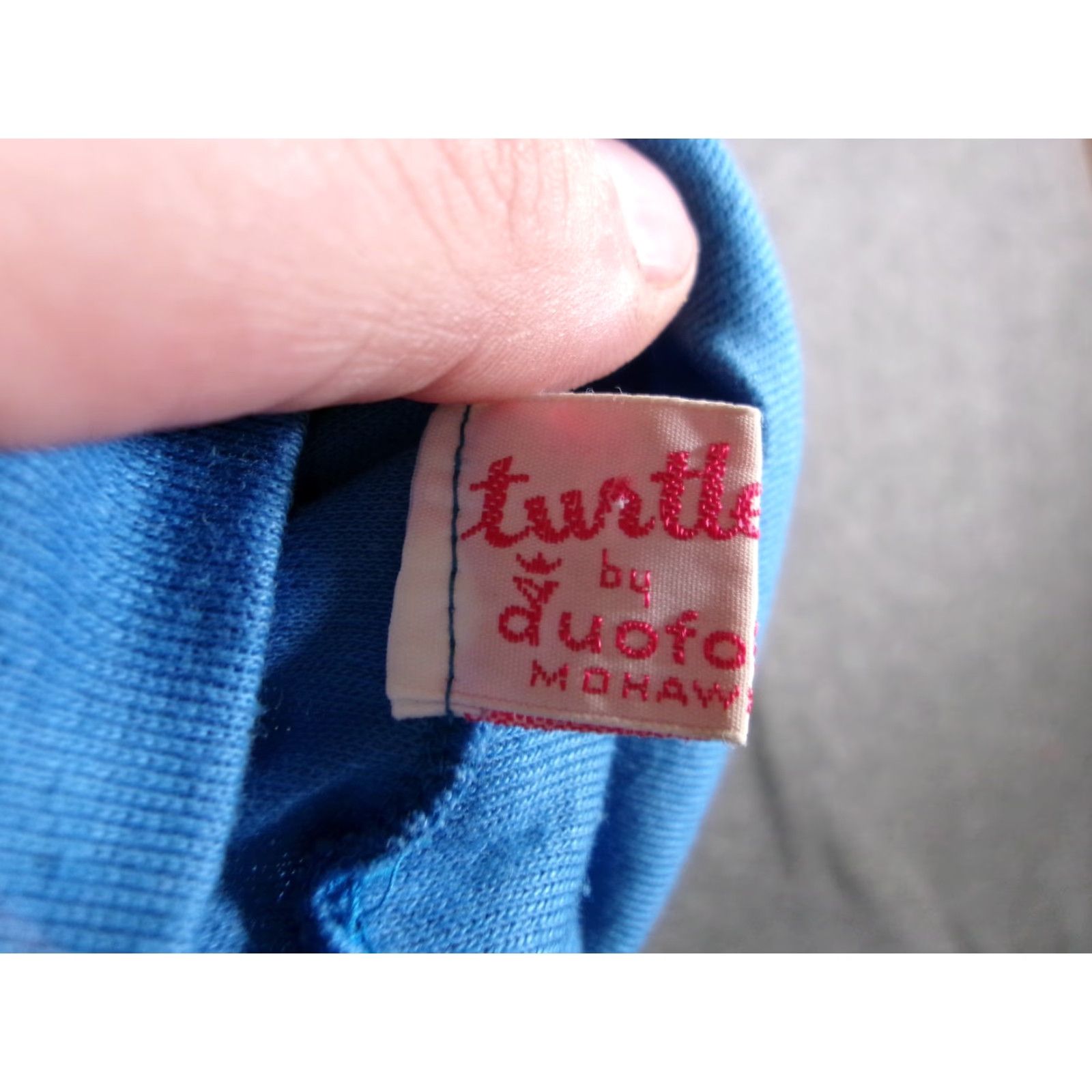 Vintage VINTAGE Duofold Turtleneck Shirt Women Small Blue Long Sleeve Retro 70s 80s Size S / US 4 / IT 40 - 6 Thumbnail