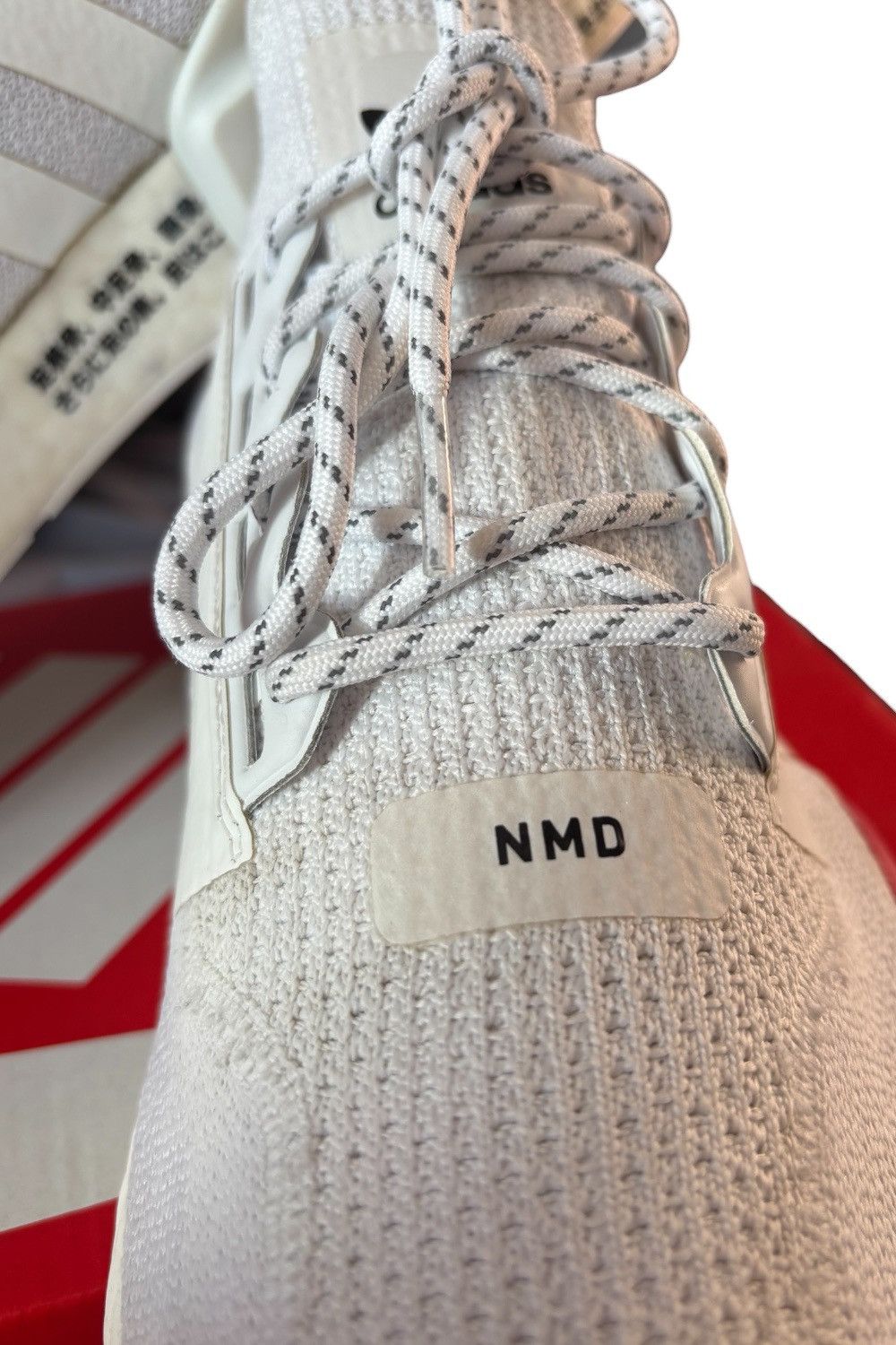 Adidas Adidas NMD_R1 V2 Trainers – White / Red – Japanese Style Size US 10 / EU 43 - 3 Thumbnail