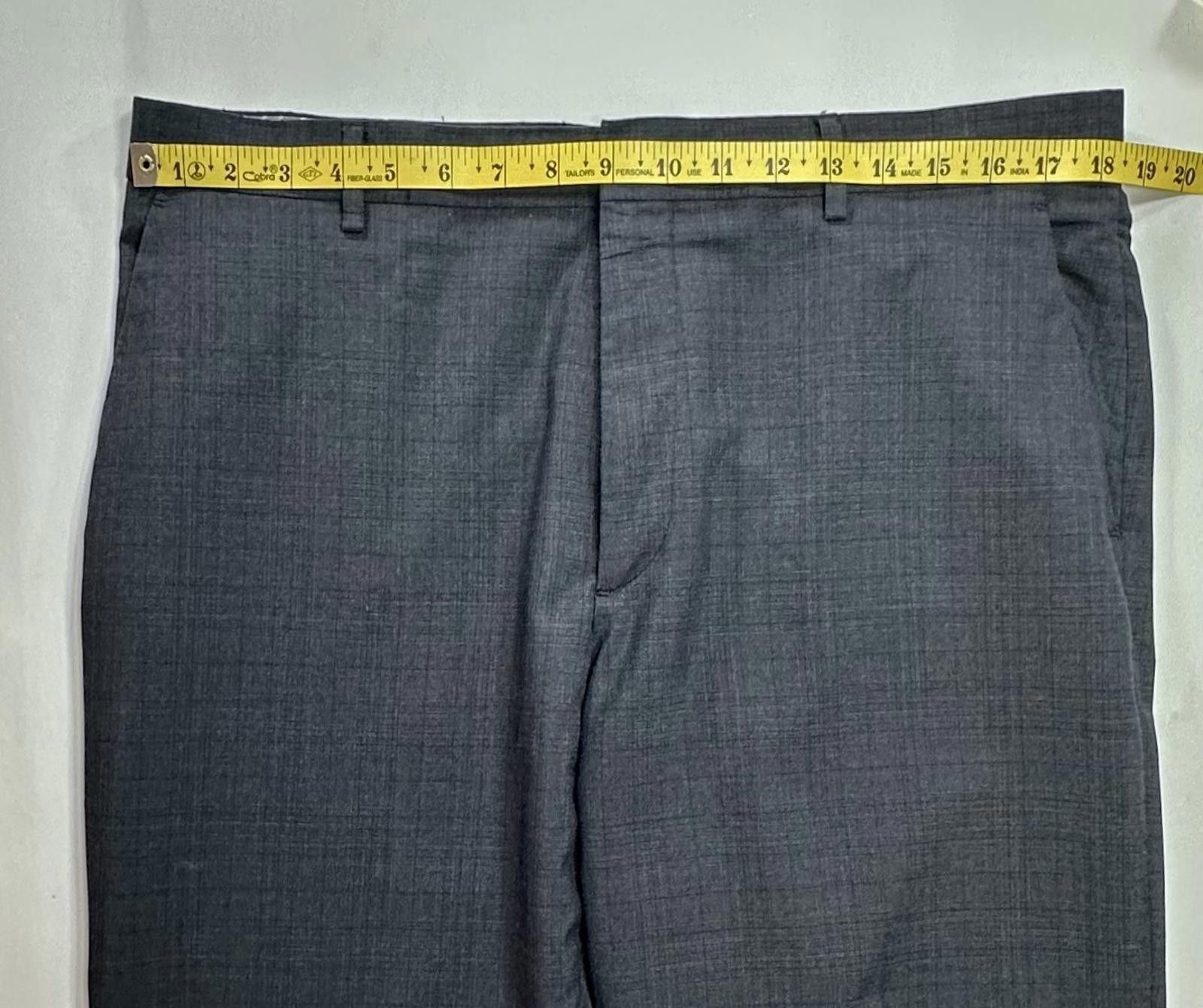 Banana Republic Banana Republic Tailored Fit Dress Pants Black Mens 36/34 Size US 36 / EU 52 - 3 Thumbnail