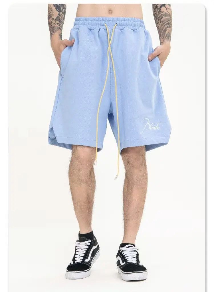 Designer × Japanese Brand Vintage Hip Hop Street Comfort Loose Casual Shorts Size US 33 - 2 Thumbnail