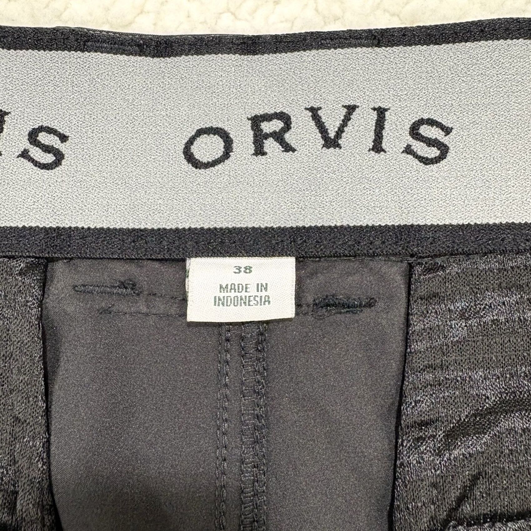 Orvis Orvis Cargo Shorts Mens 38 Black 9" Tech Outdoor Stretch Casual Workwear Size US 38 / EU 54 - 5 Thumbnail
