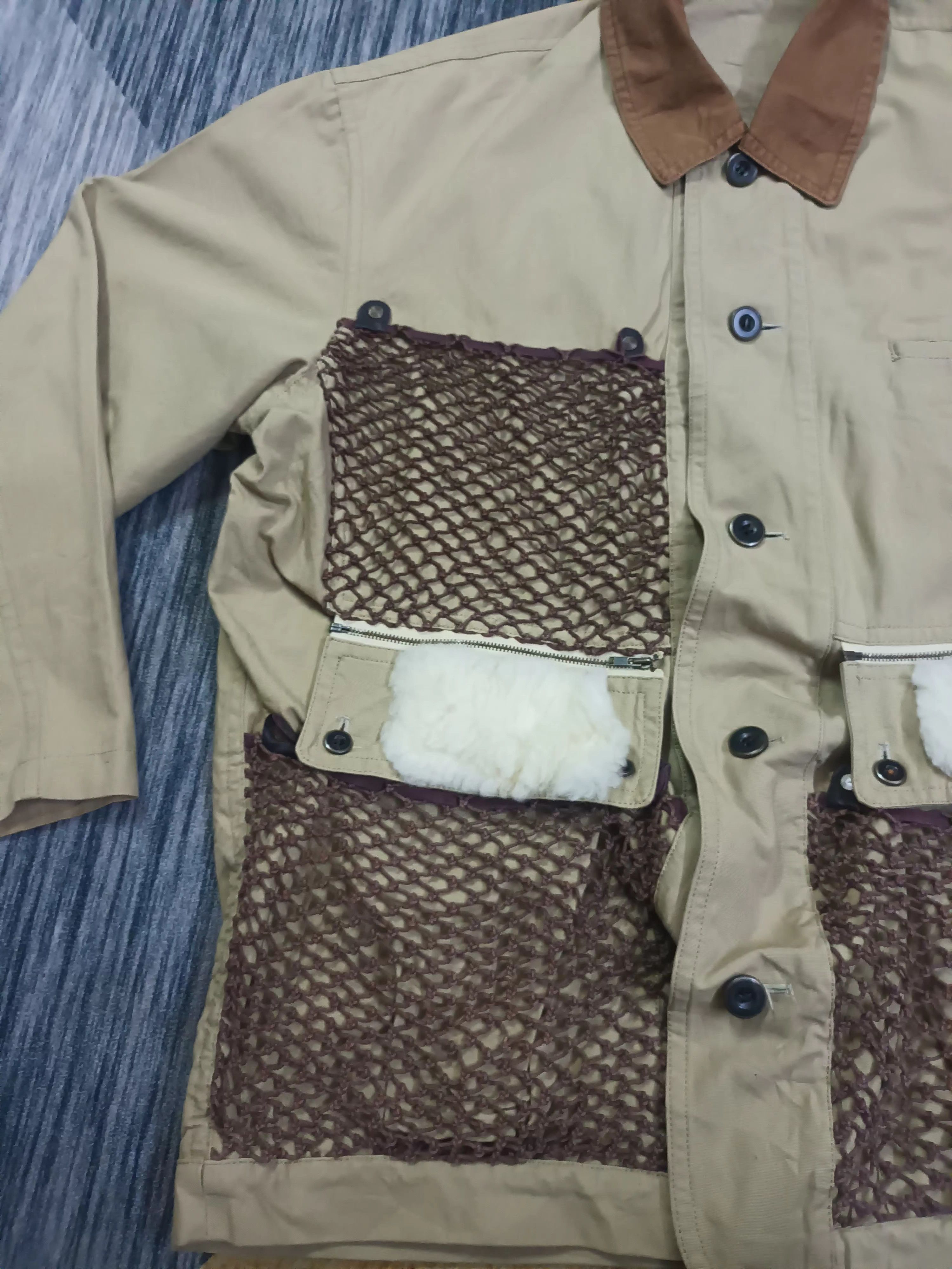 Issey Miyake 🔥 K. CIMAISE ISSEY MIYAKE BUTTON UP JACKET 🔥 Size US L / EU 52-54 / 3 - 9 Thumbnail