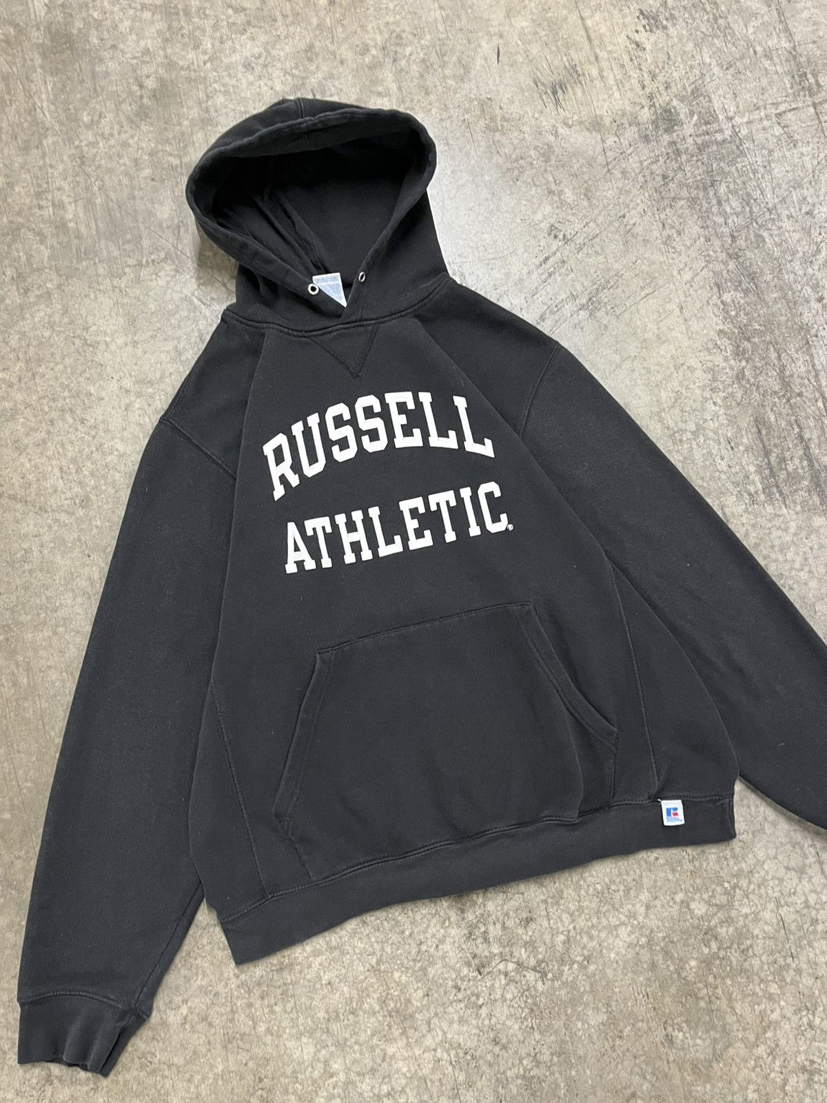 Russell Athletic × Vintage Russell athletic vintage boxy fit spell out hoodie hype rare Size US XL / EU 56 / 4 - 5 Thumbnail