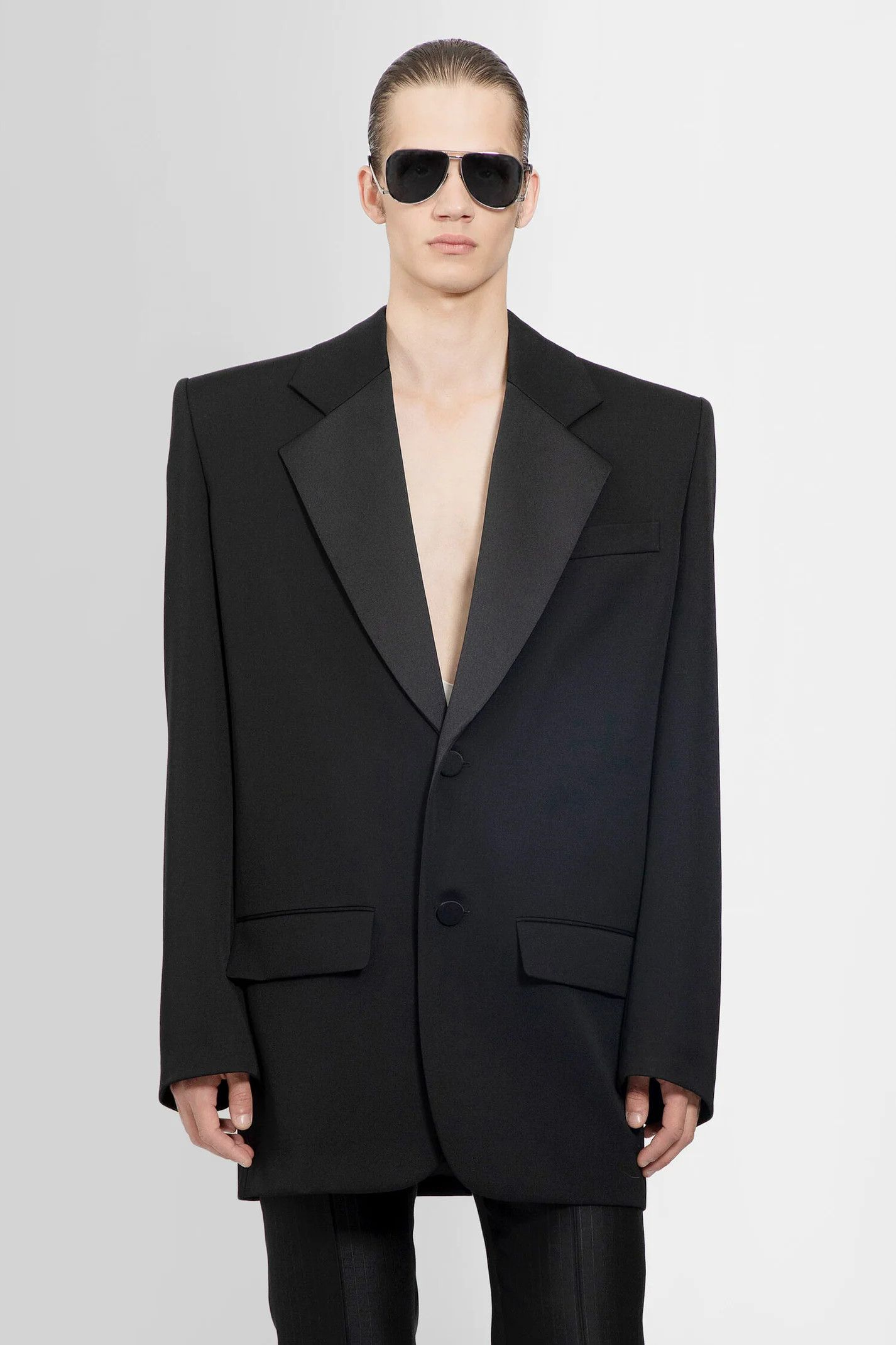 o1s1wg110125 782775 Ww Veste M Tuxedo Grain De Jacket Black