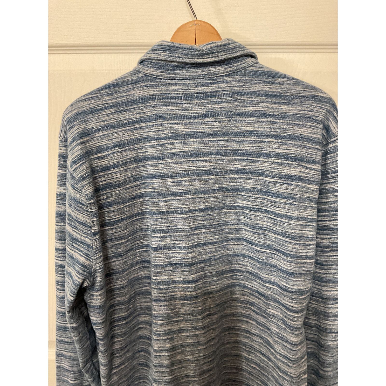 johnnie-O Johnnie-o Men's Peterman Heavy Cotton Shacket in Indigo, M Size US M / EU 48-50 / 2 - 12 Thumbnail
