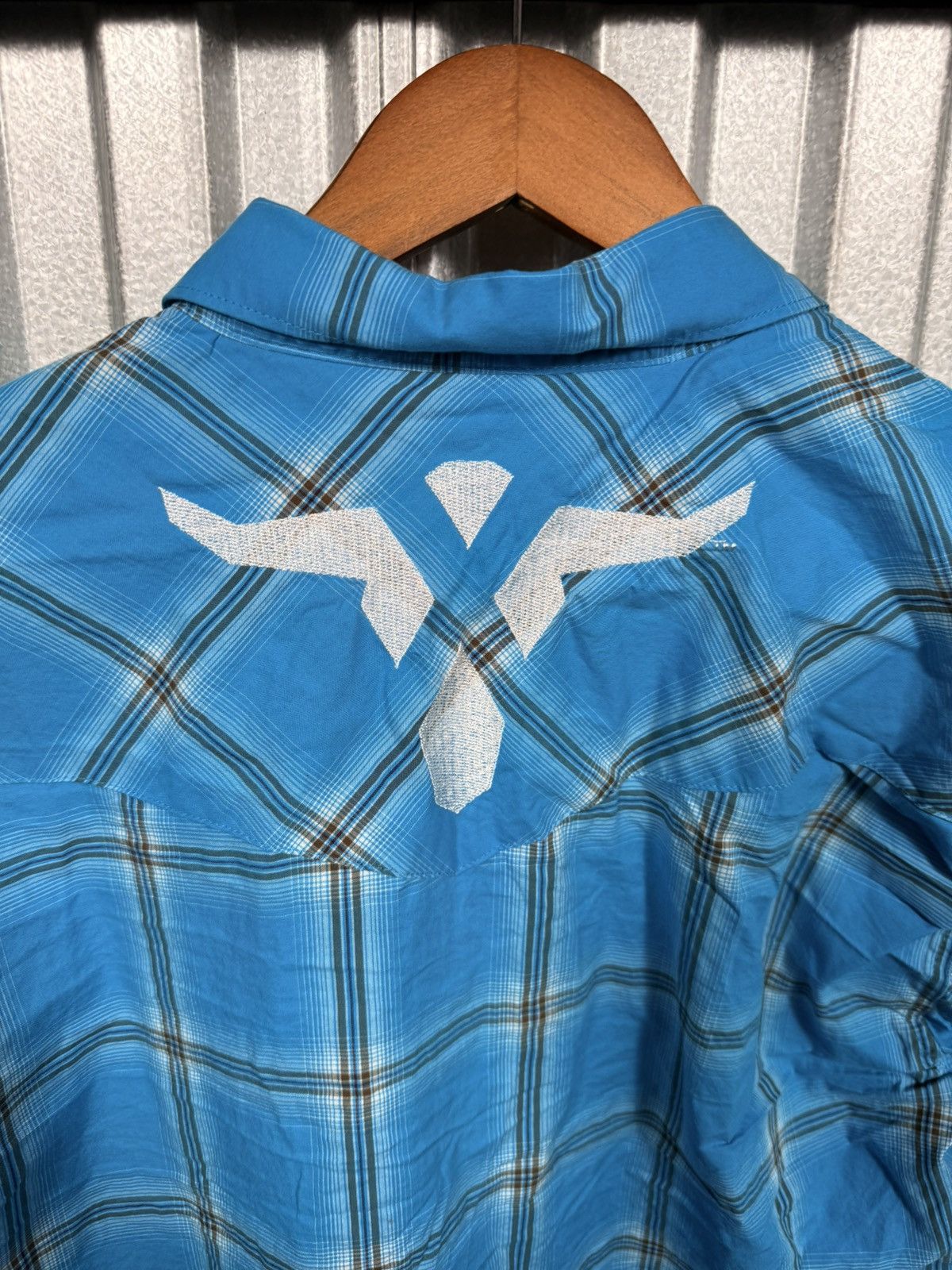 Wrangler Wrangler 20x Western Rodeo Embroidered Pearl Snap Shirt Size US M / EU 48-50 / 2 - 9 Thumbnail