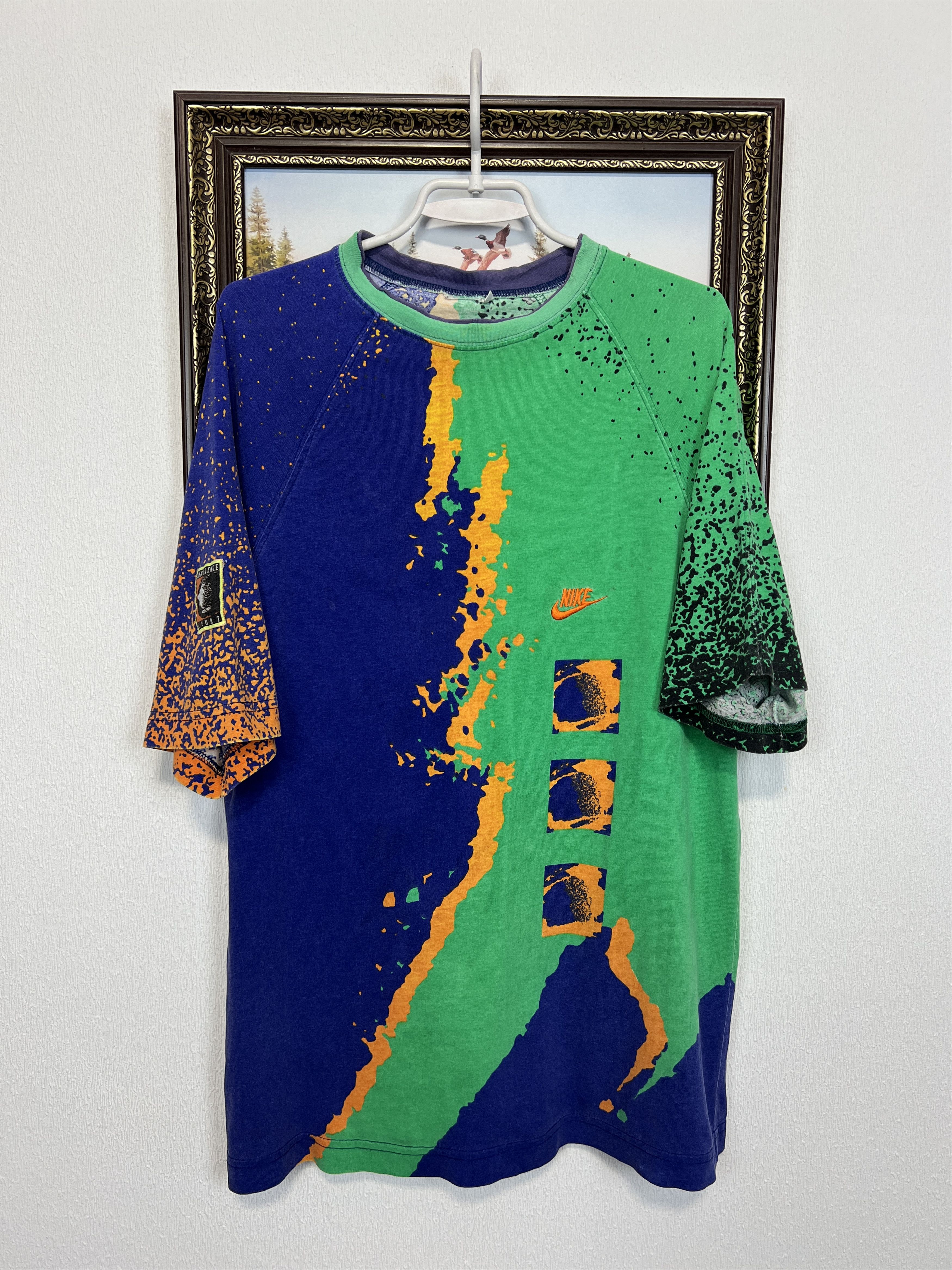 Nike Vintage 90's Challenge Court Andre Agassi Tennis Polo Shirt Size US L / EU 52-54 / 3 - 1 Thumbnail