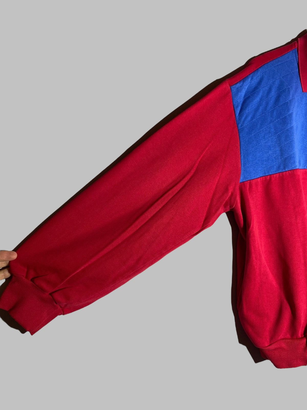 Lacoste Vintage 90s Lacoste Rare Collared Sweatshirt Size US L / EU 52-54 / 3 - 11 Thumbnail