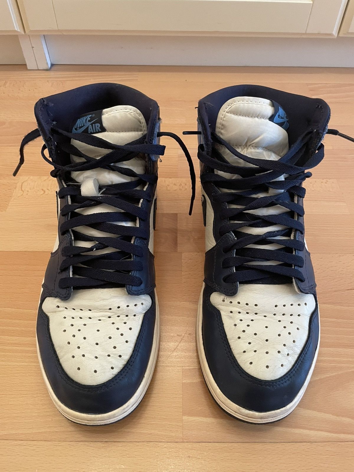 Jordan Brand × Nike Air Jordan 1 Retro High OG Obsidian Size US 11.5 / EU 44-45 - 2 Thumbnail