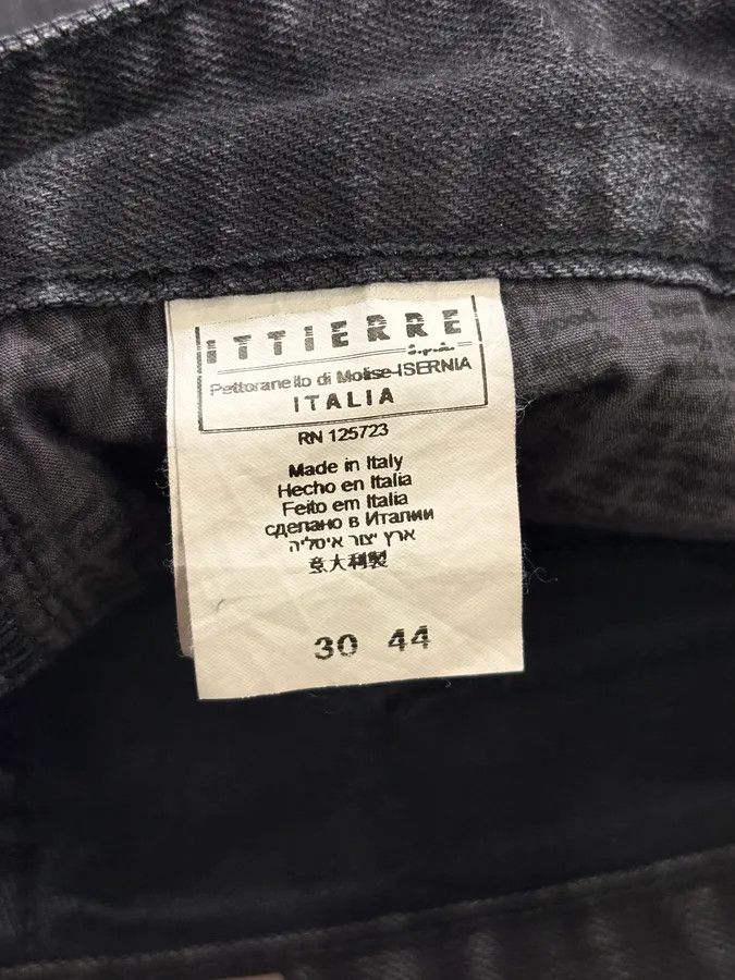 John Galliano SS2014 John Galliano Black Magazine Denim Washed Jeans Size US 31 - 10 Thumbnail