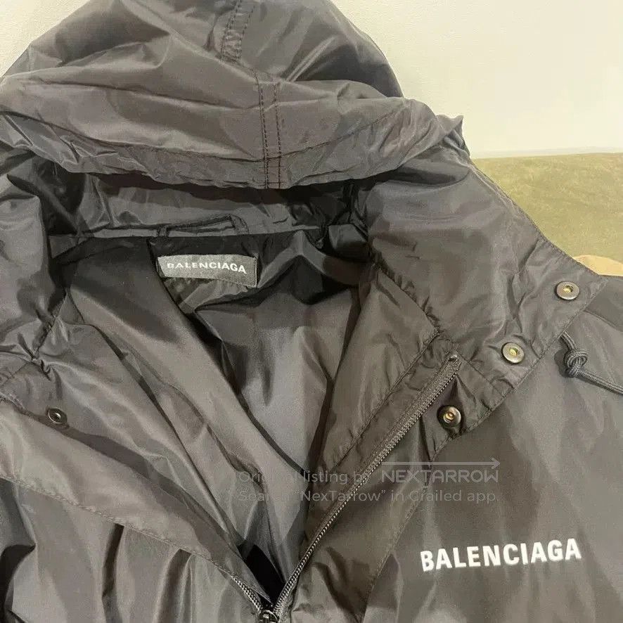 Balenciaga balenciaga black long raincoat with tags. Size US L / EU 52-54 / 3 - 9 Thumbnail