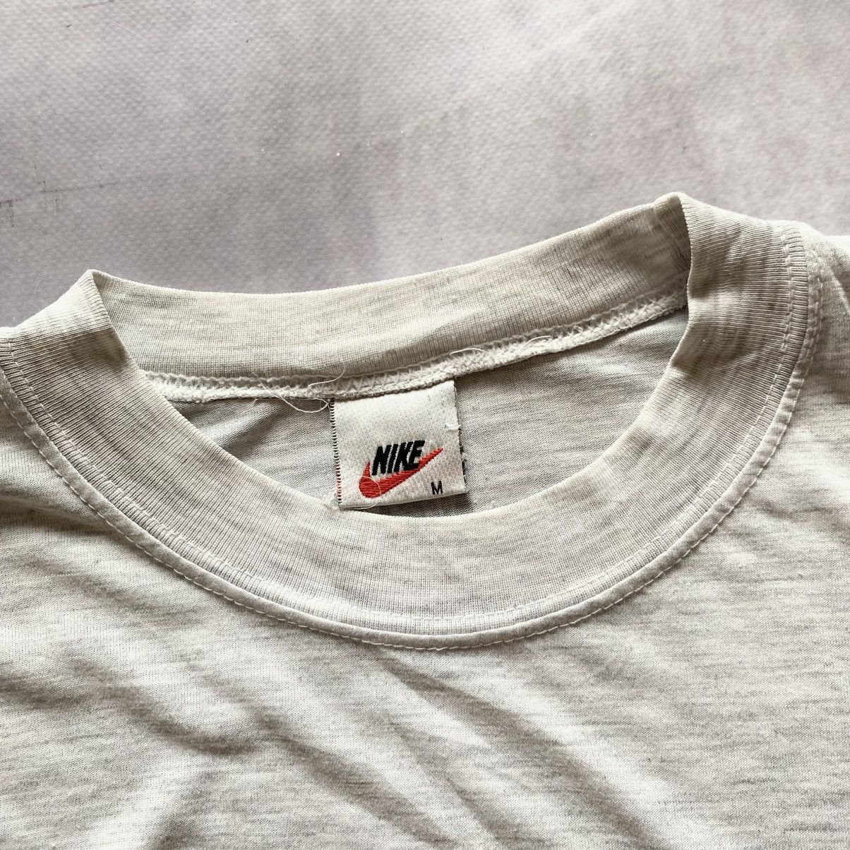 Nike × Vintage 80-90s Rare Nike Run Center Logo Archive T-Shirt Tee Size US M / EU 48-50 / 2 - 6 Thumbnail