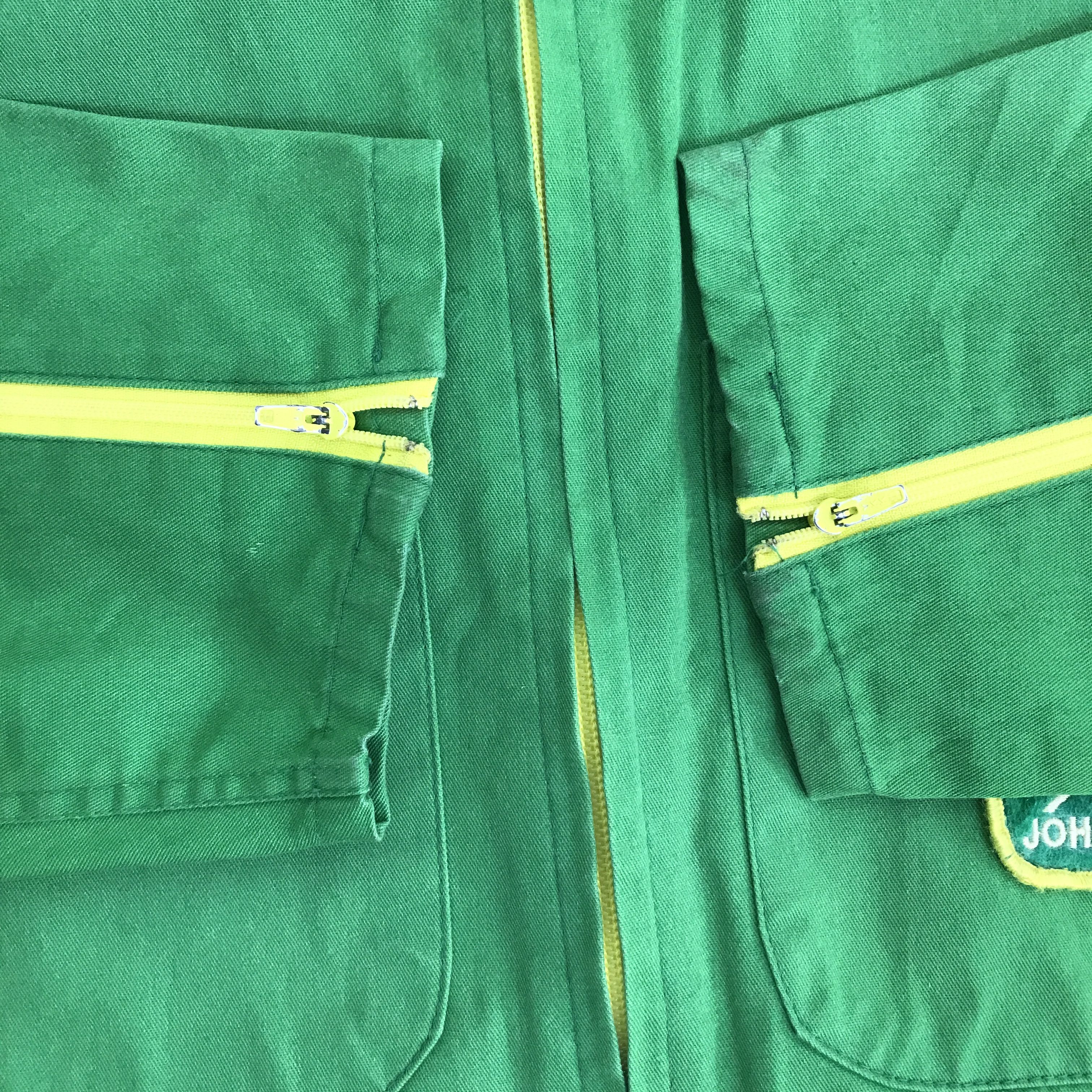 John Deere VTG JOHN DEERE COVERALL JAPAN JACKET K95B10 Size US L / EU 52-54 / 3 - 11 Thumbnail