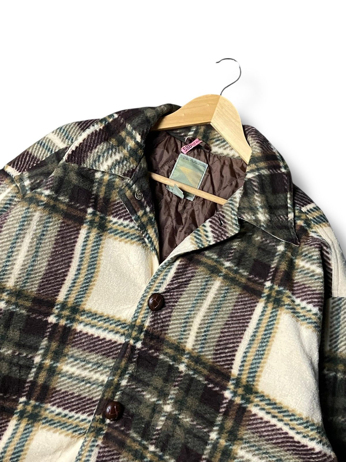 Uniqlo Uniqlo Original Checkered Brushed Coat (162) Size US M / EU 48-50 / 2 - 4 Thumbnail