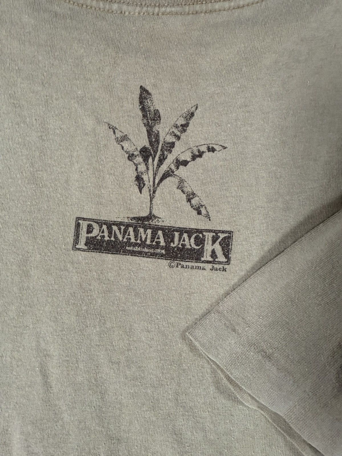 Vintage Vintage 90s Panama Jack Vacation Essential Pirate Tan Tee Size US XL / EU 56 / 4 - 4 Thumbnail