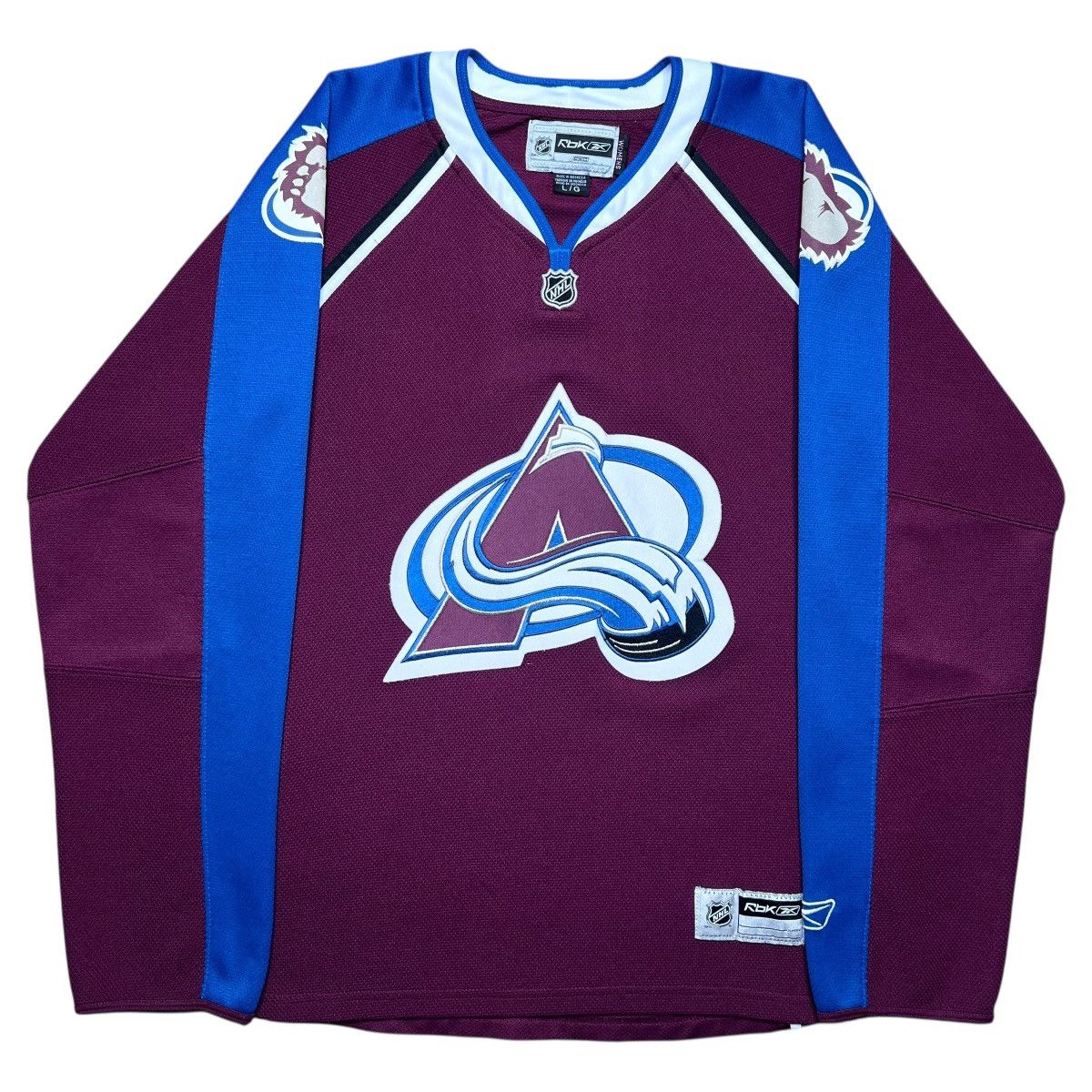 Reebok NHL Colorado Avalanche Reebok Women’s Hockey Jersey Size L / US 10 / IT 46 - 1 Thumbnail