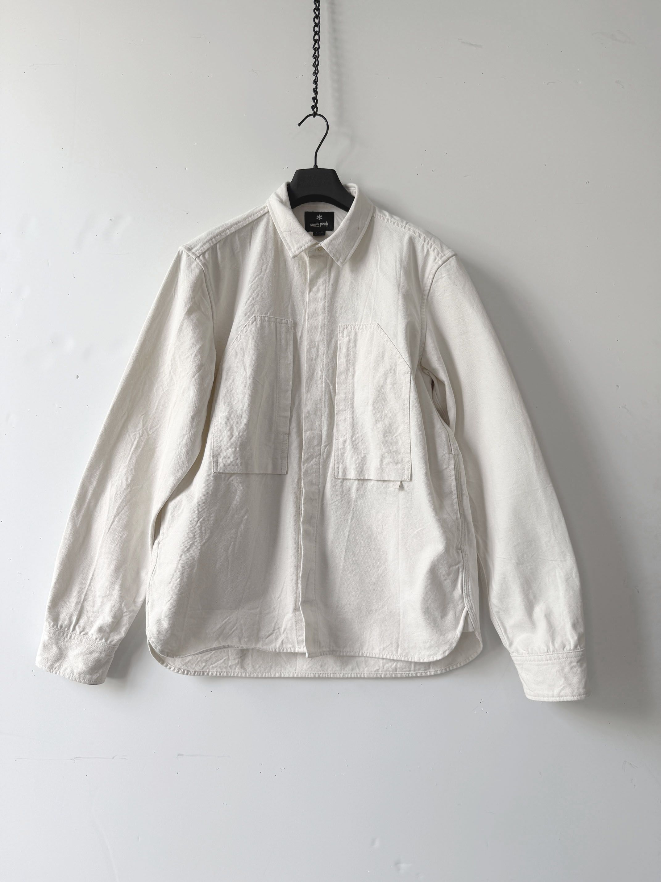 Snow Peak Okayama denim coverall jacket