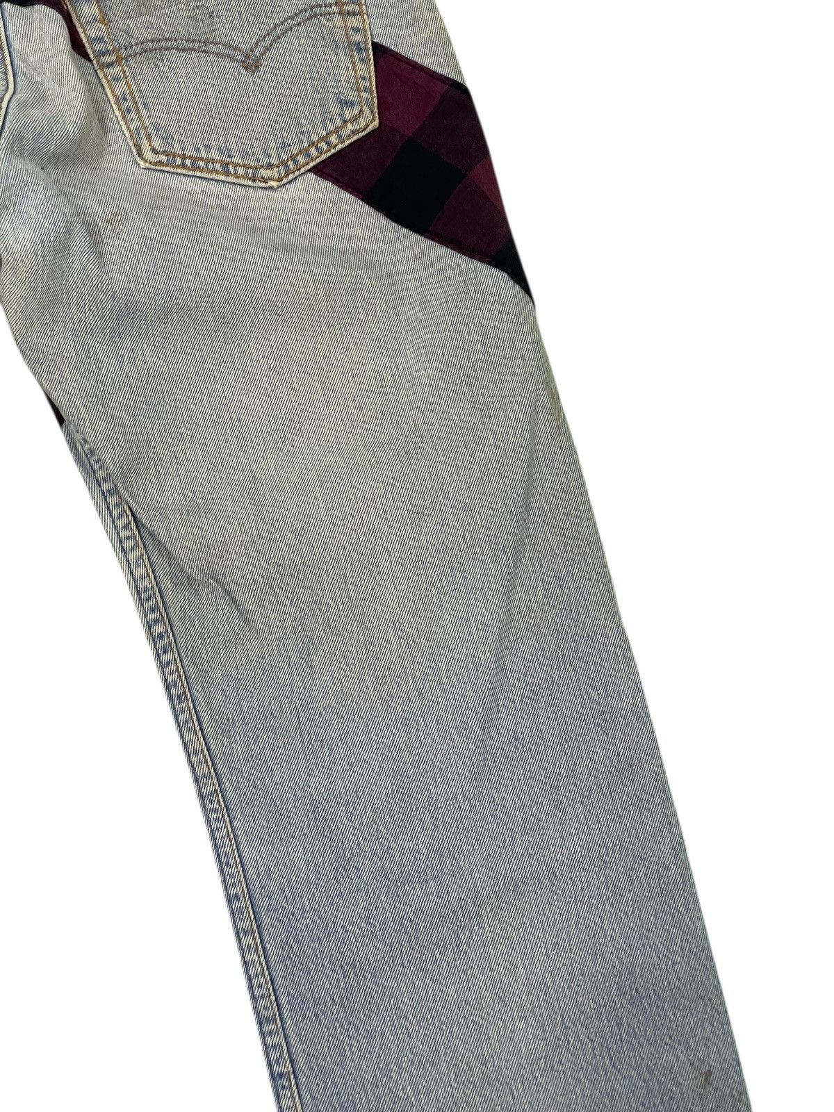 Levi's Vintage Clothing Vtg 1995 Levi’s 501 USA Rebuilt Patchwork Regular 3🟦8 Size US 32 / EU 48 - 4 Thumbnail