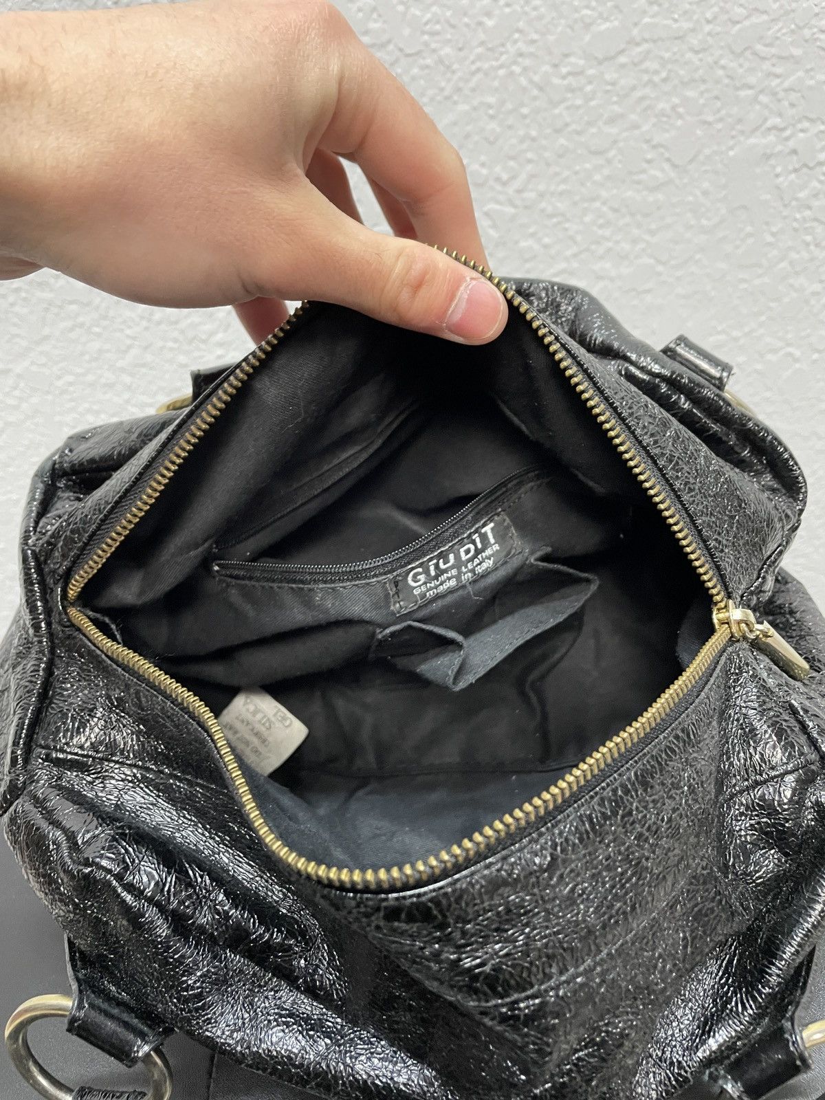 Japanese Brand × KMRii × Vintage Vintage Y2K If Six Was Nine Like Kmrii Leather Bag Size ONE SIZE - 12 Thumbnail