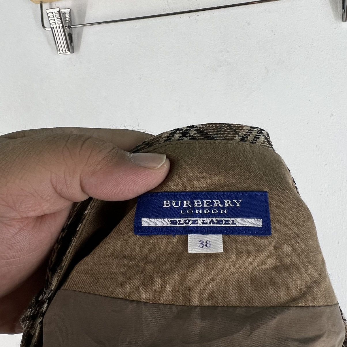 Burberry 🔥VINTAGE BURBERRY LONDON BLUE LABEL SKIRT NOVA CHECK Size 26" / US 2 / IT 38 - 9 Thumbnail